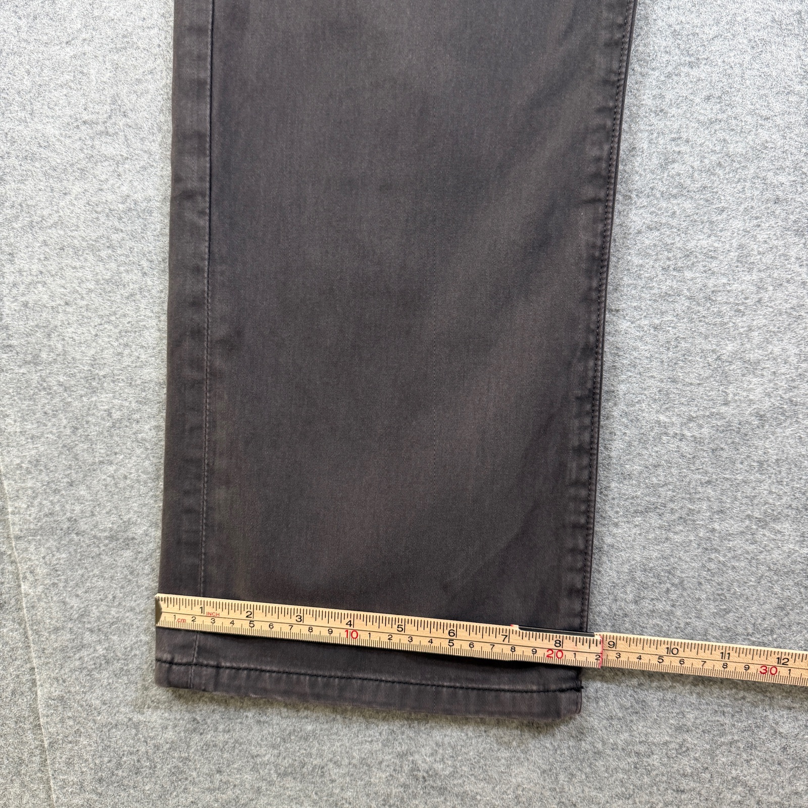 AG Adriano Goldschmied Jeans Mens 30x28 Brown The Protege Straight Leg Made USA thumbnail 10