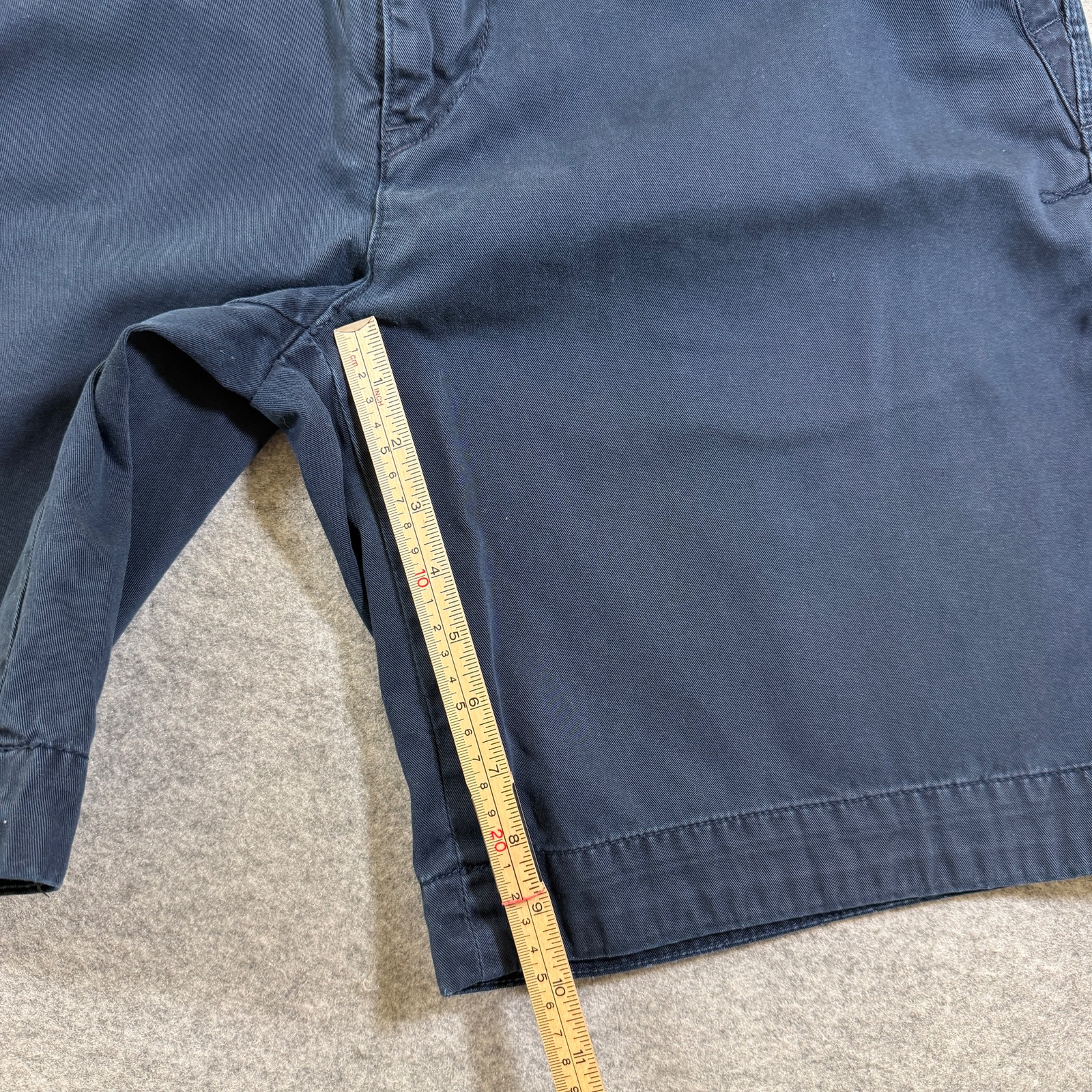 Polo Ralph Lauren Chino Shorts Mens 35 Navy Cotton Preppy Golf Classic Fit thumbnail 7