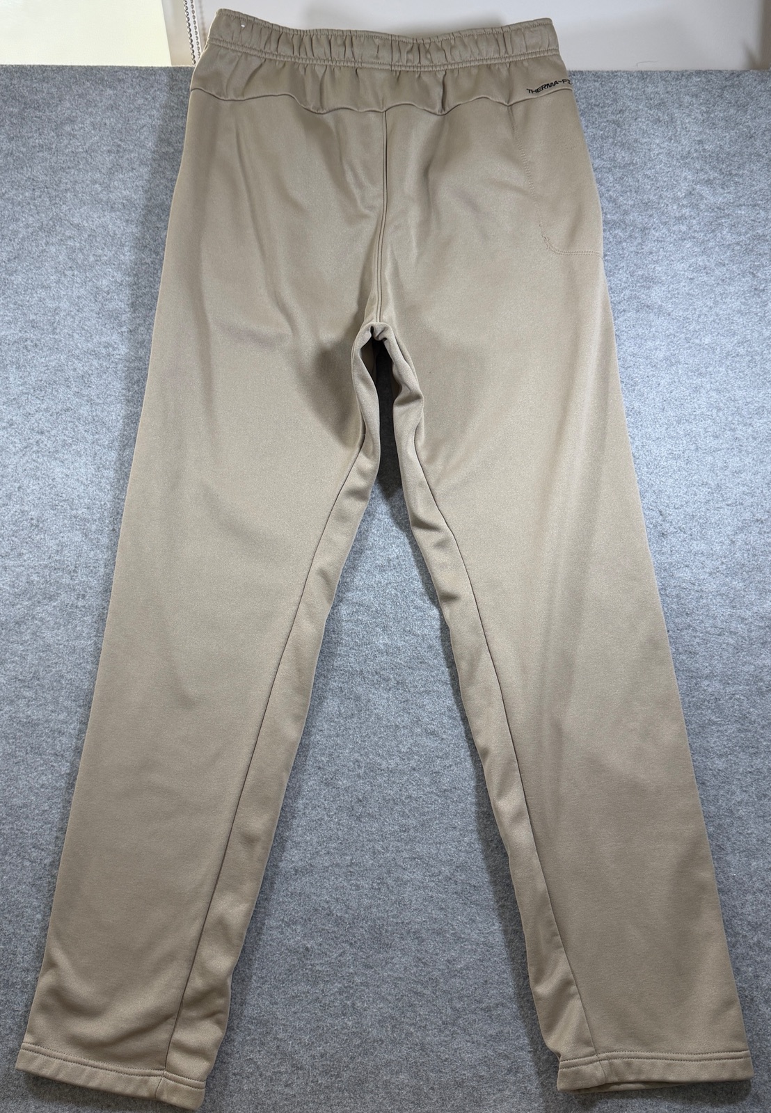 Nike Therma-FIT Sweatpants Mens L Tall Gold Fleece Joggers Training Zip Pocket thumbnail 2