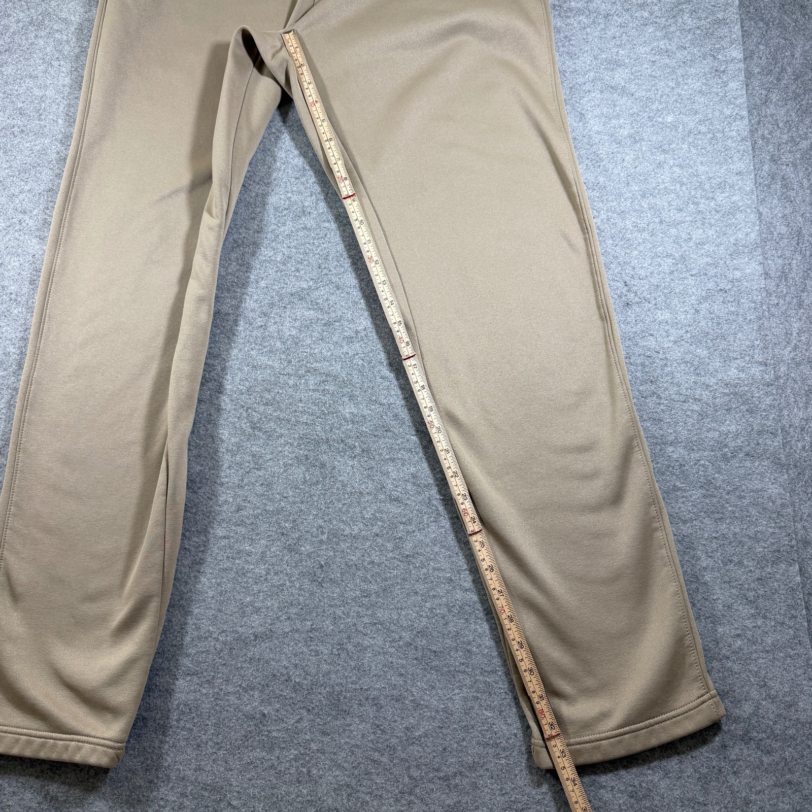 Nike Therma-FIT Sweatpants Mens L Tall Gold Fleece Joggers Training Zip Pocket thumbnail 7