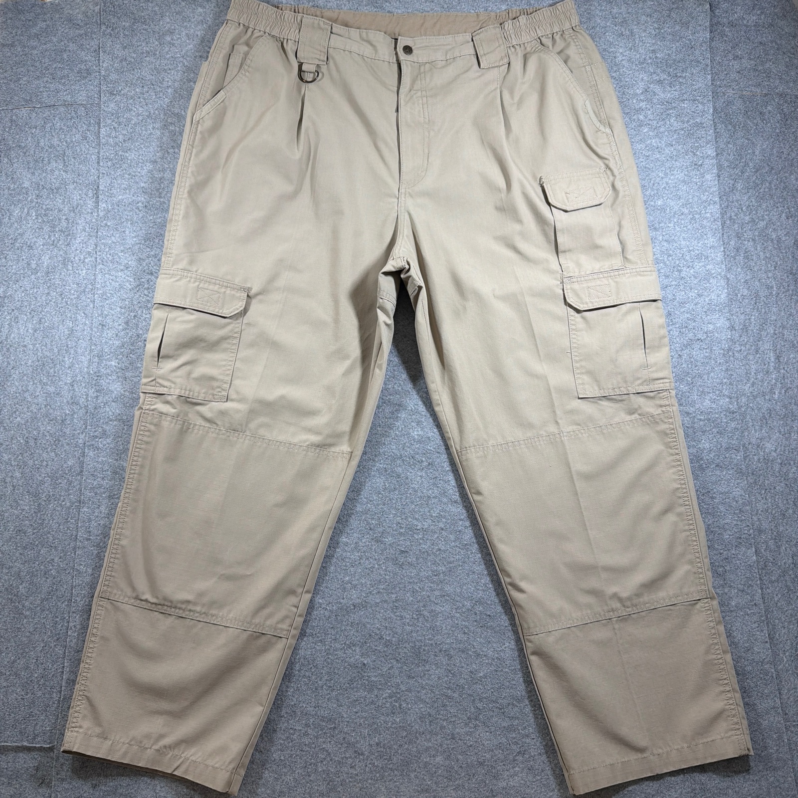 Propper Tactical Cargo Pants Mens 46 Khaki Tan Reinforced Knee Ripstop Outdoor