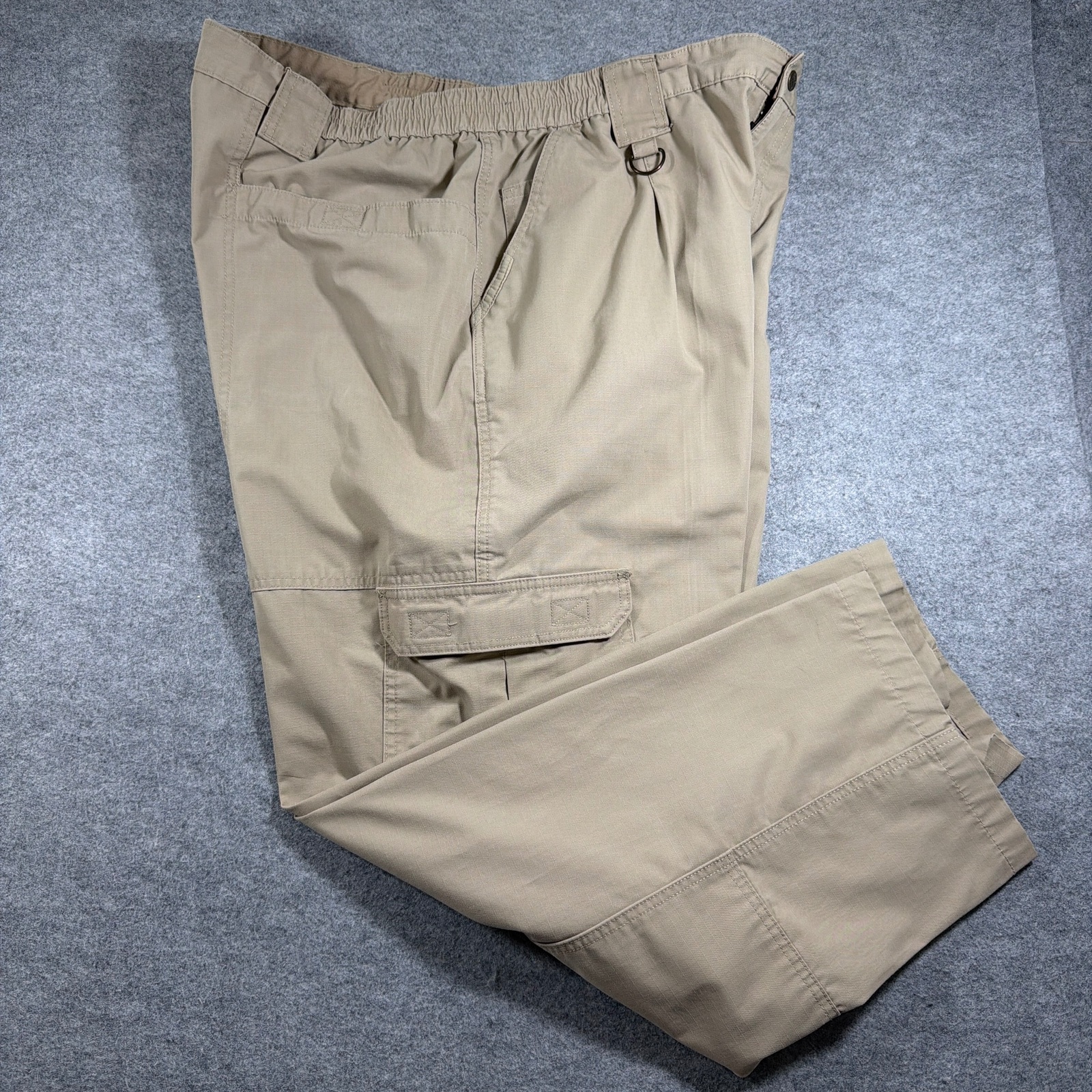 Propper Tactical Cargo Pants Mens 46 Khaki Tan Reinforced Knee Ripstop Outdoor thumbnail 3