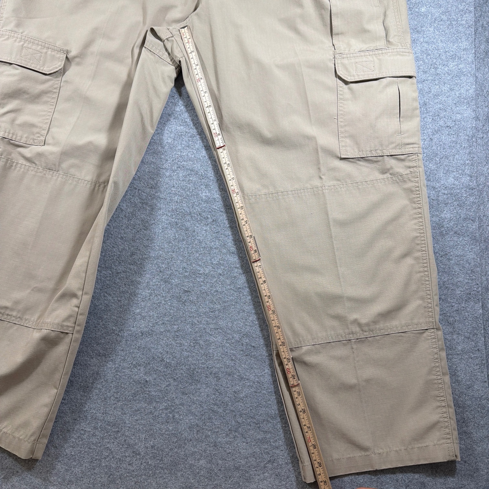 Propper Tactical Cargo Pants Mens 46 Khaki Tan Reinforced Knee Ripstop Outdoor thumbnail 7