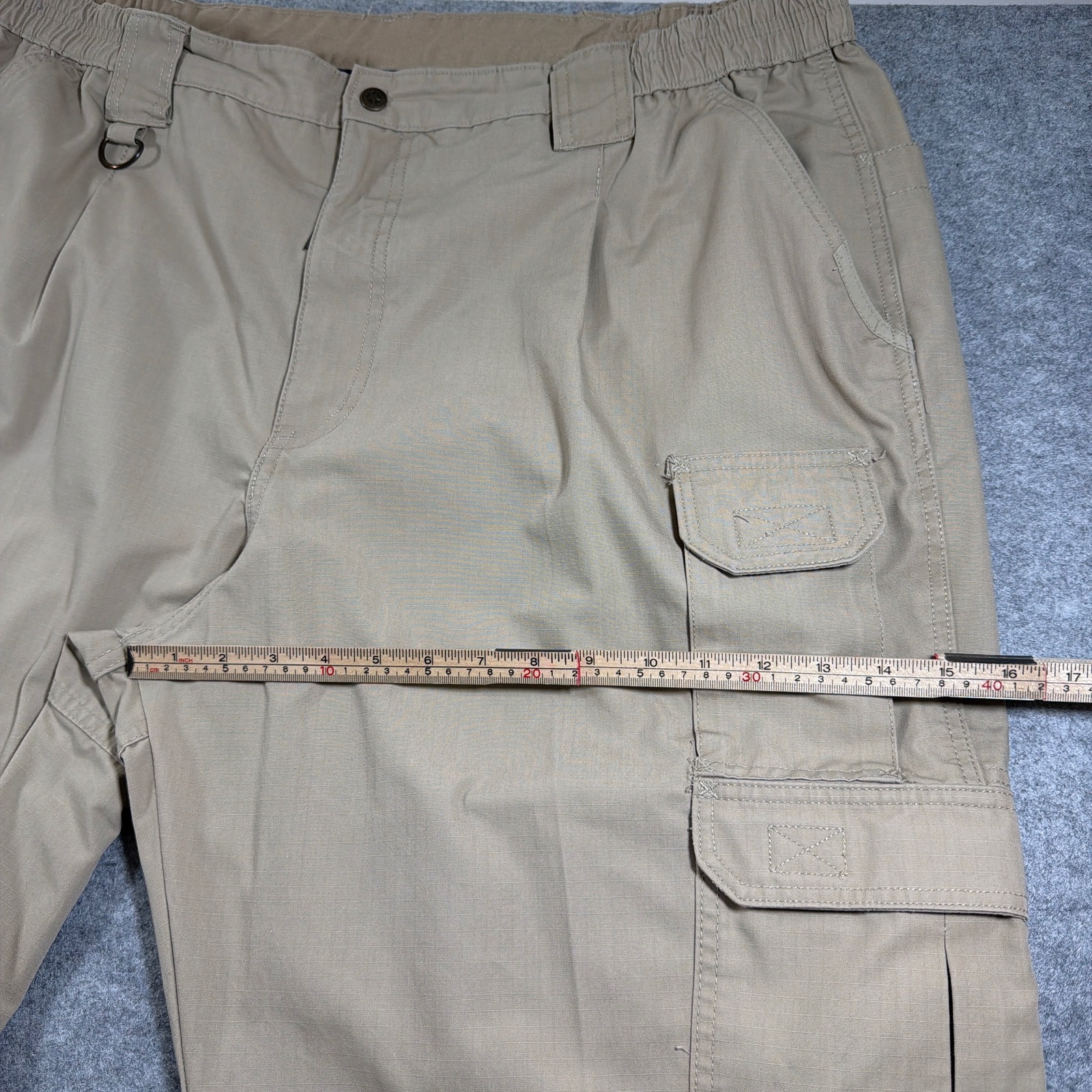 Propper Tactical Cargo Pants Mens 46 Khaki Tan Reinforced Knee Ripstop Outdoor thumbnail 8