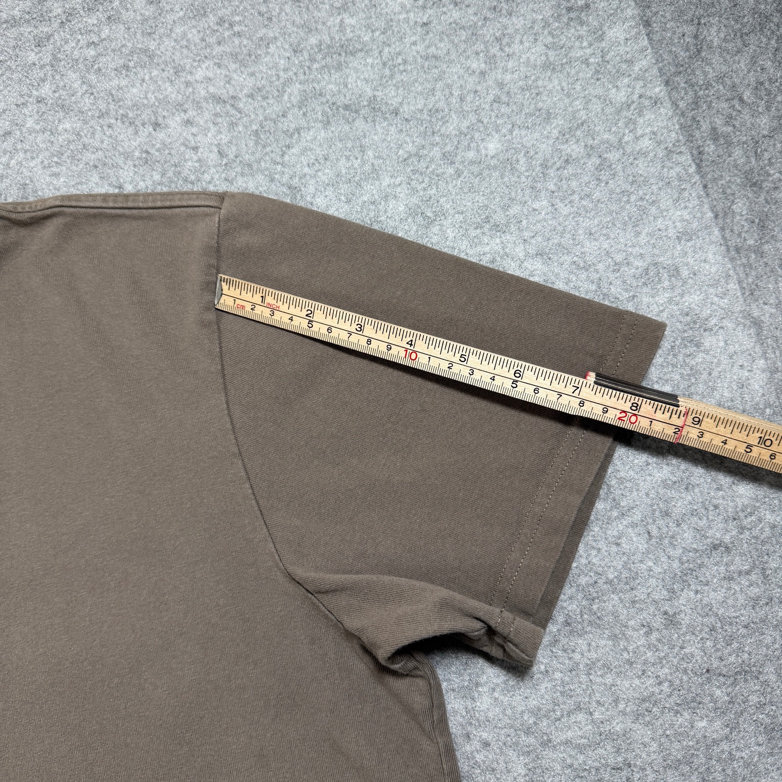 Everlane T Shirt Mens L Brown Crew Neck 100% Cotton Short Sleeve Basic Tee thumbnail 6