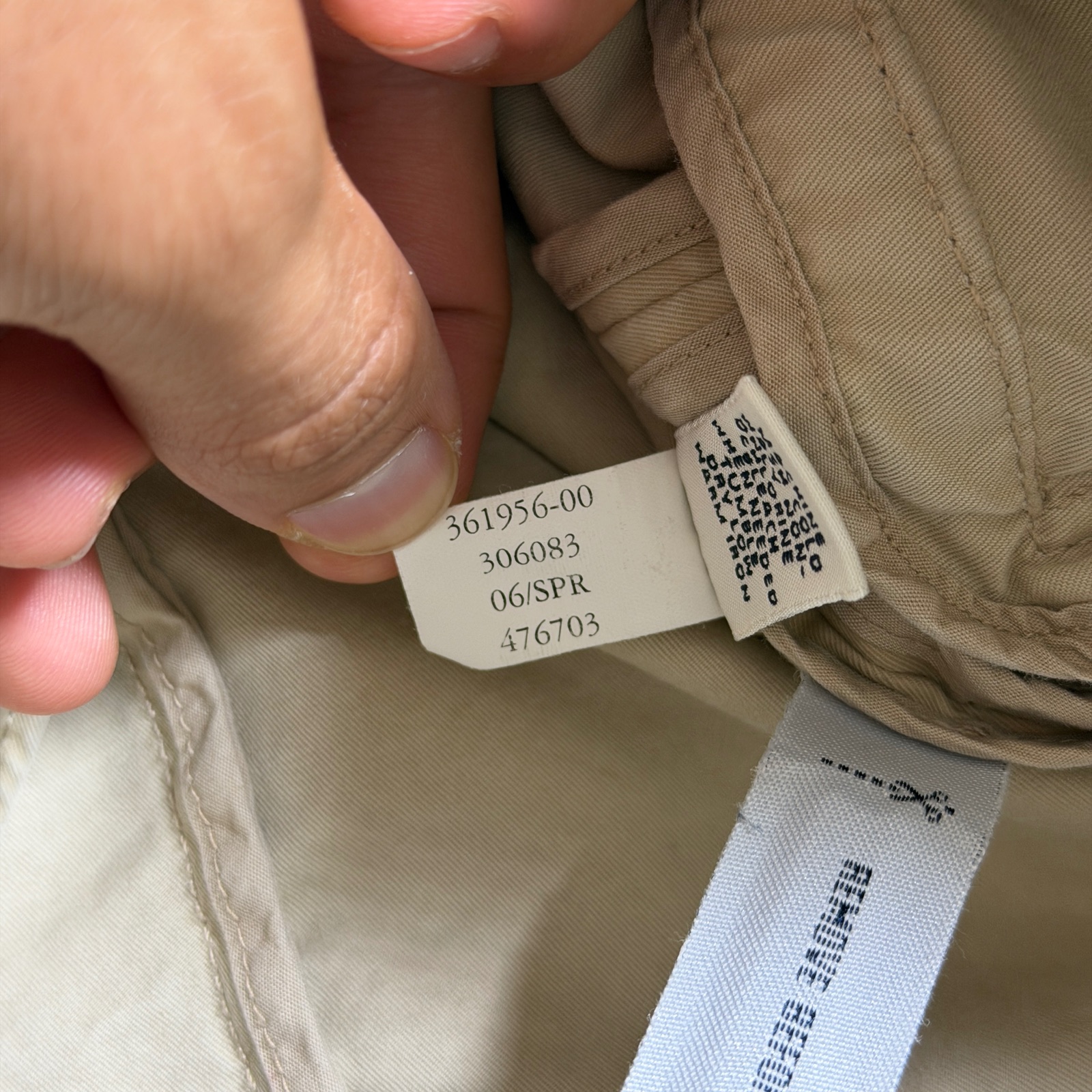 Banana Republic Cotton Blazer Womens XS Khaki Beige Notch Lapel Fitted Tailored thumbnail 10