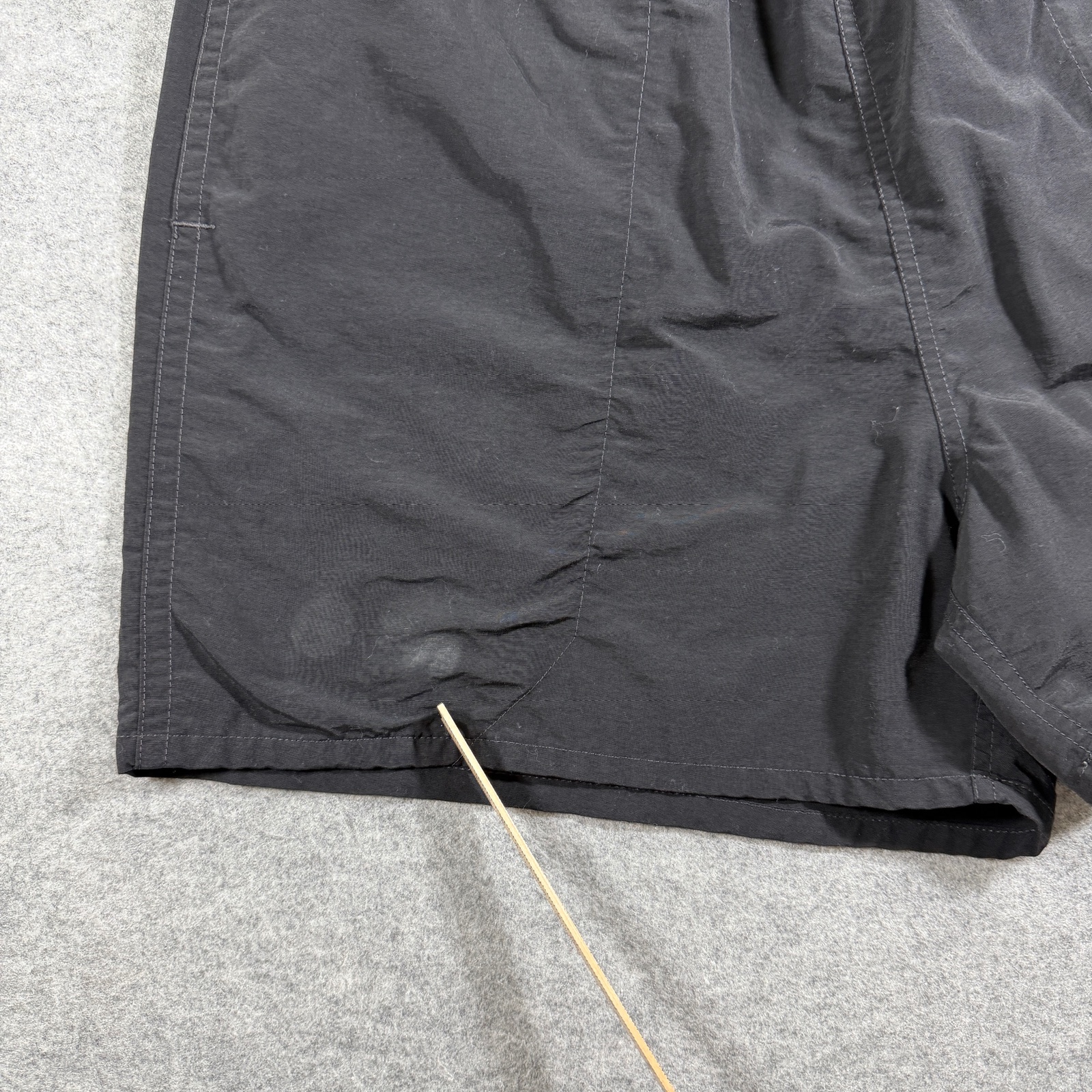 Patagonia Swim Shorts Mens XL Black Nylon Drawstring Lined Outdoor Casual FLAWS thumbnail 5