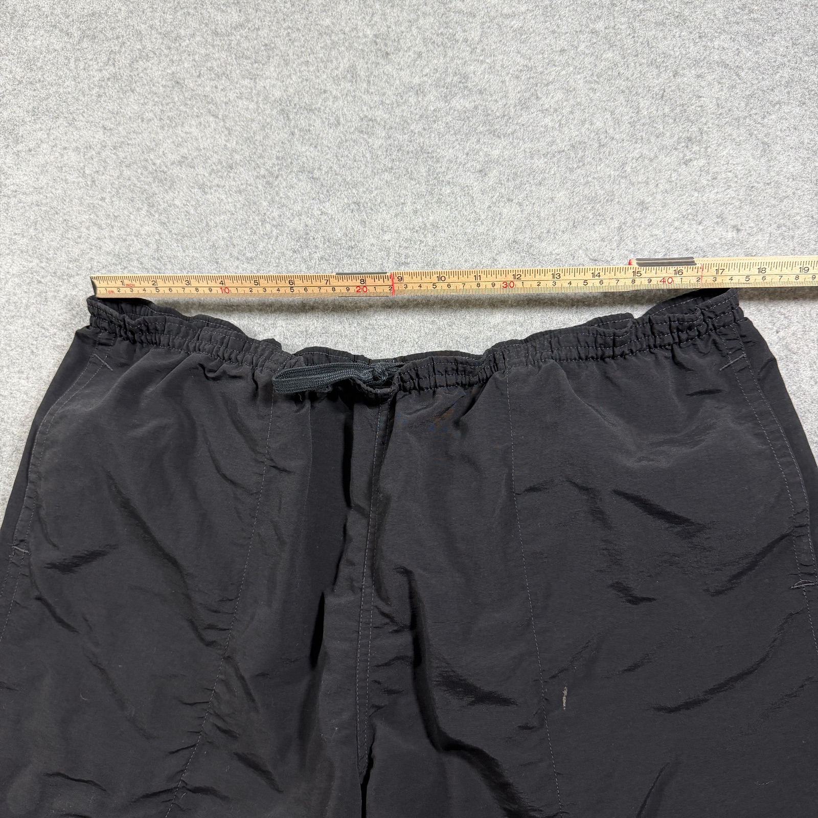 Patagonia Swim Shorts Mens XL Black Nylon Drawstring Lined Outdoor Casual FLAWS thumbnail 7