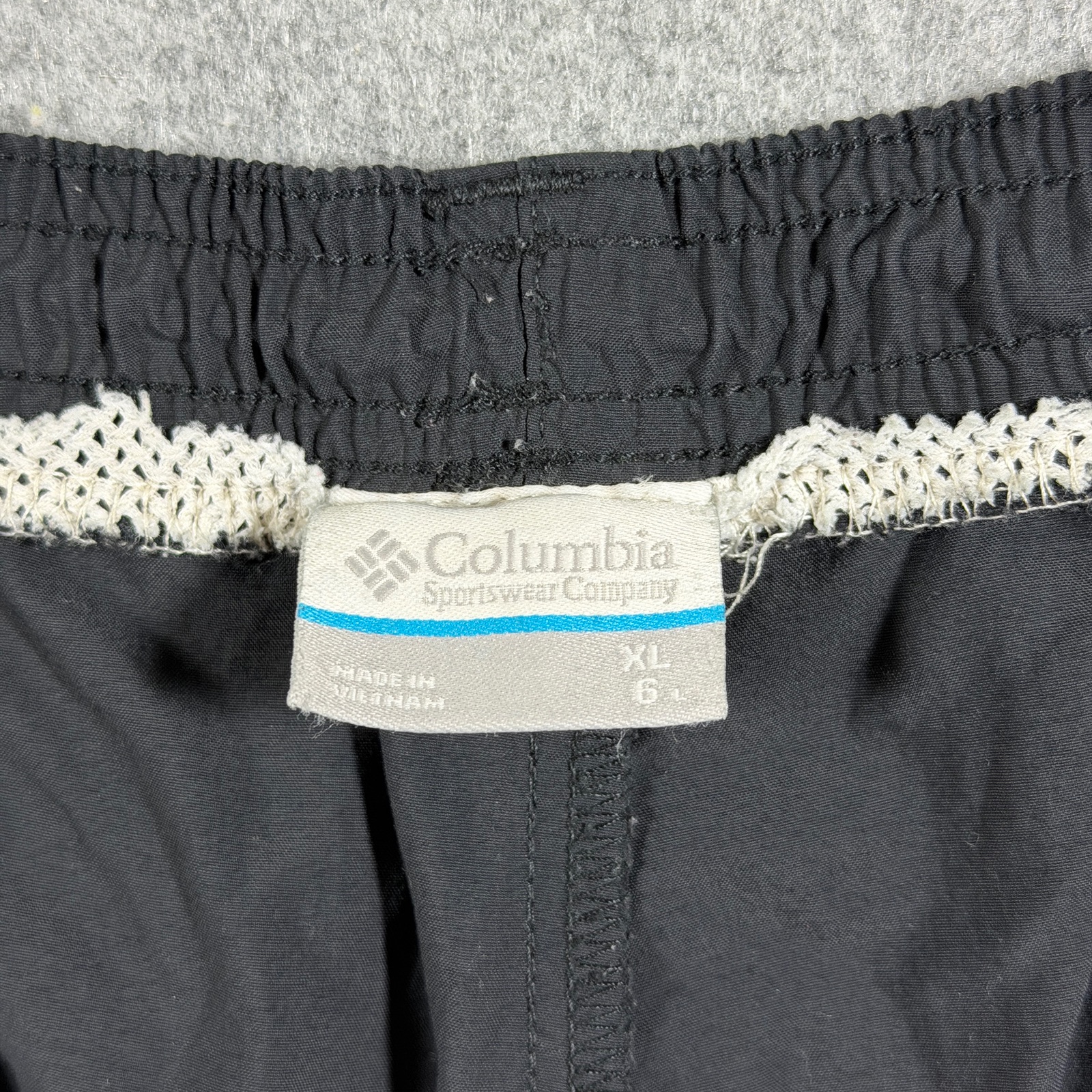 Columbia Omni-Shade Swim Shorts Mens XL Black Nylon UV Protection Outdoor Hiking thumbnail 5
