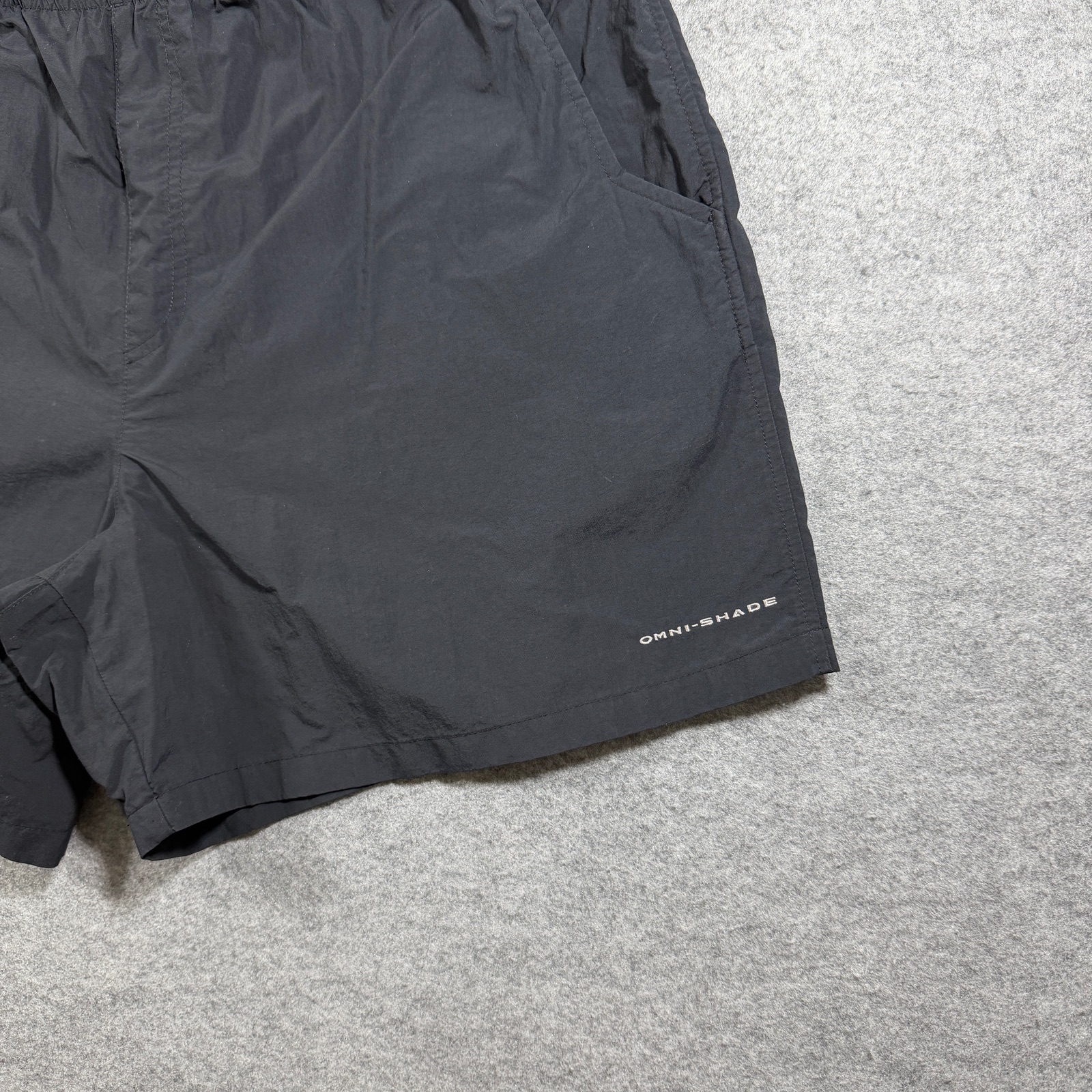 Columbia Omni-Shade Swim Shorts Mens XL Black Nylon UV Protection Outdoor Hiking thumbnail 9
