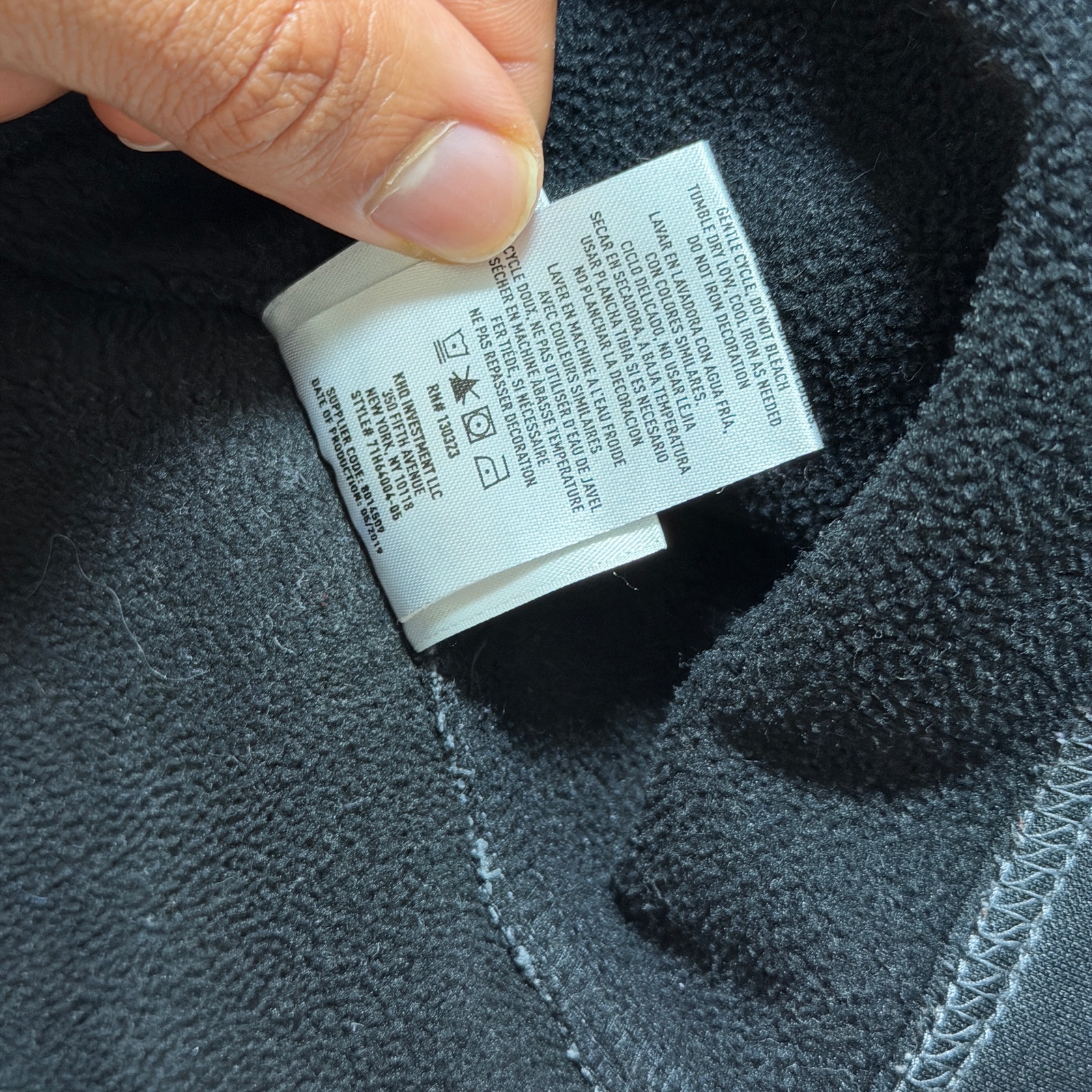 Spyder Active Waffle Knit Full Zip Jacket Mens M Gray Black Fleece Lined Outdoor thumbnail 13