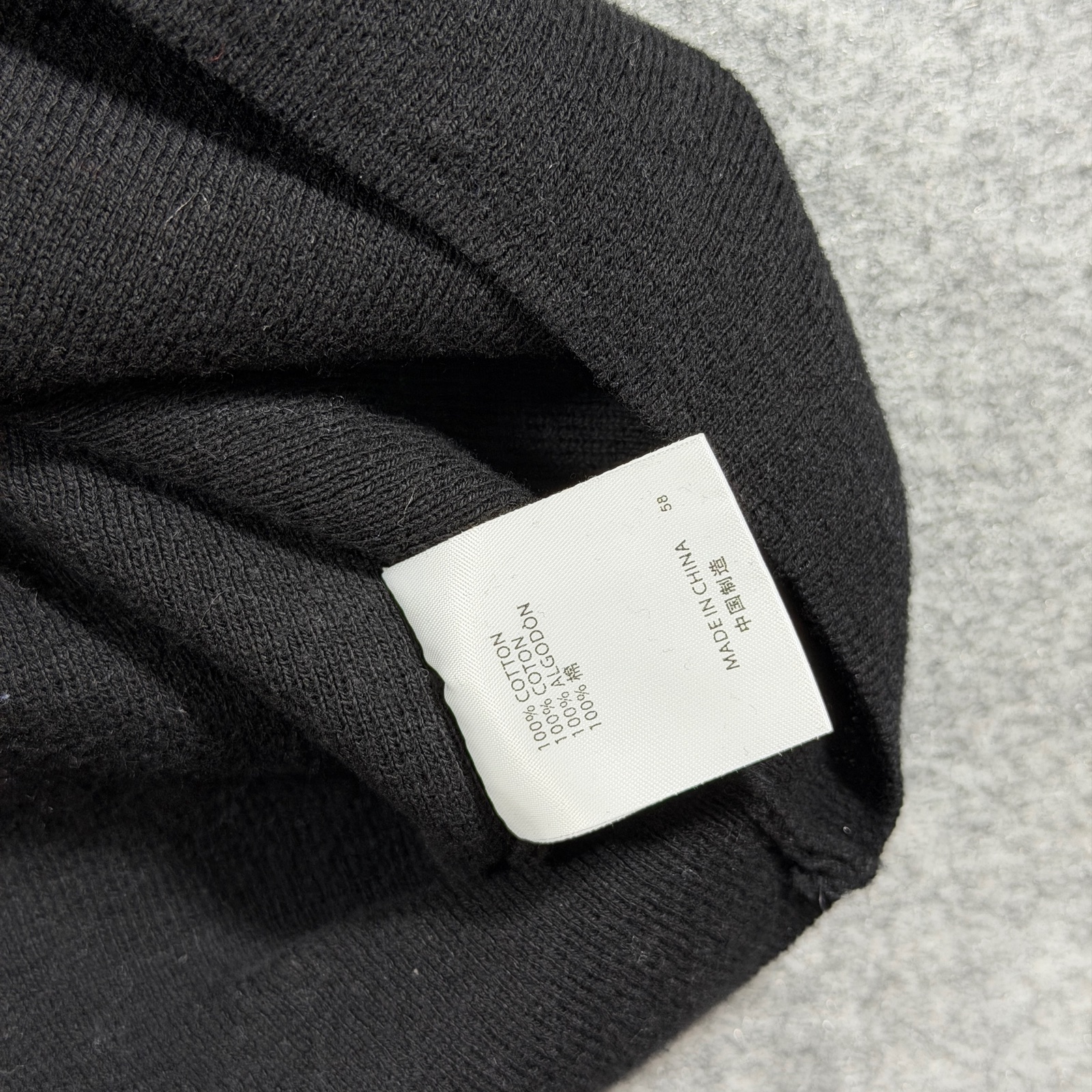 Brandy Melville Sweater Womens OS (Fits S) Black Cowl Neck Raglan Ribbed Knit thumbnail 4
