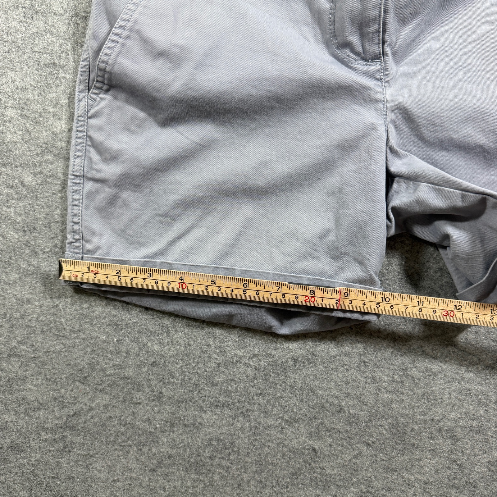 Tommy Bahama Chino Shorts Womens 4 Light Blue Cotton Stretch Cuffed Hem Casual thumbnail 8
