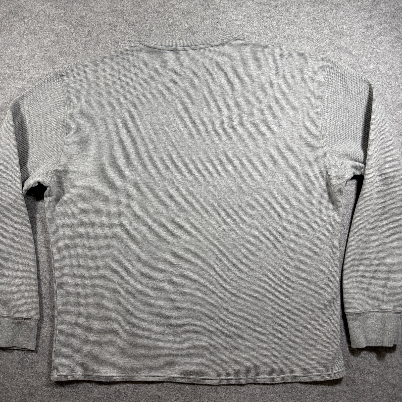 Polo Ralph Lauren Waffle Thermal Shirt Mens 2XL Gray Cotton Crewneck Casual thumbnail 10