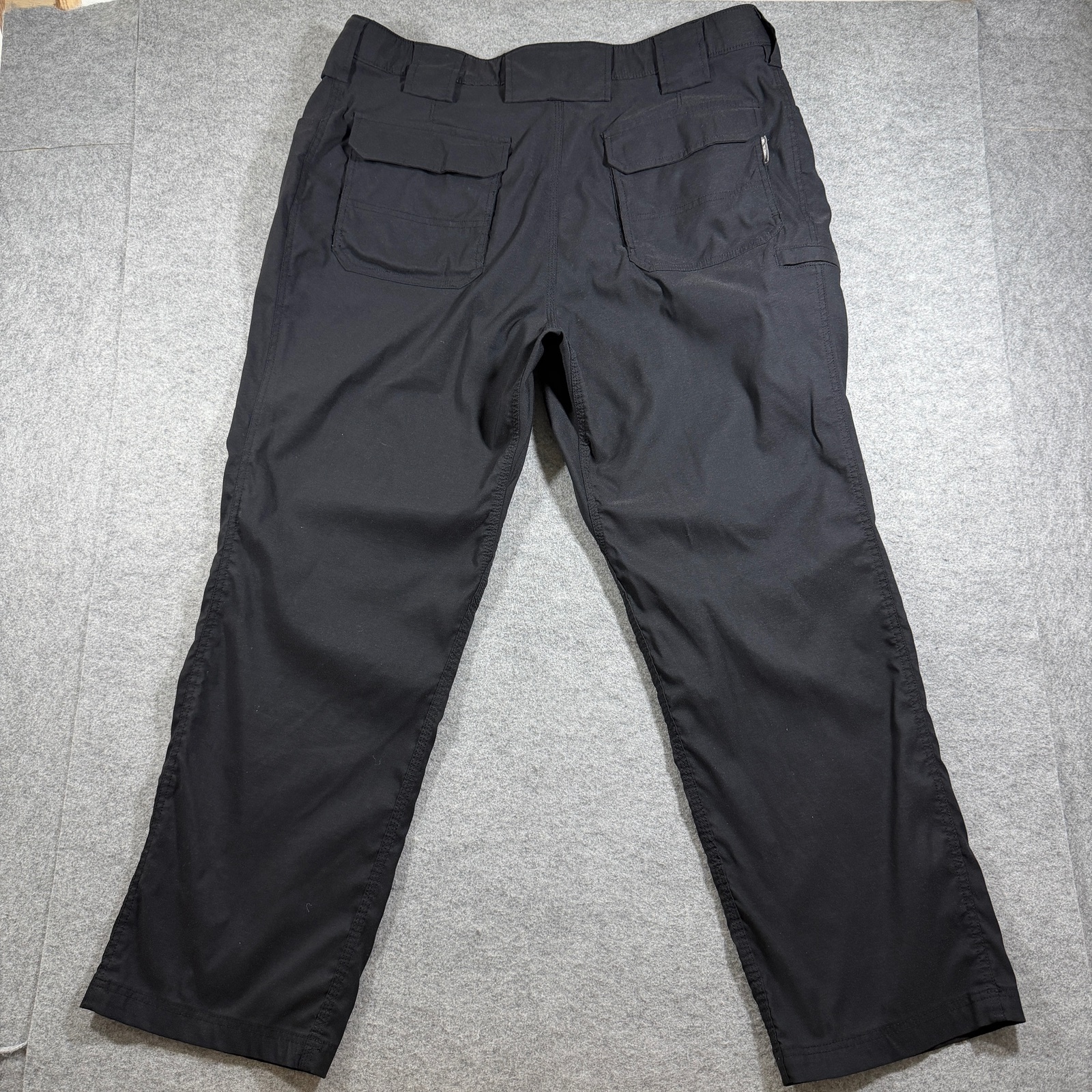 Duluth Trading Co Flex Dry Tactical Pants Mens 40x30 Black Nylon Spandex Cargo thumbnail 2