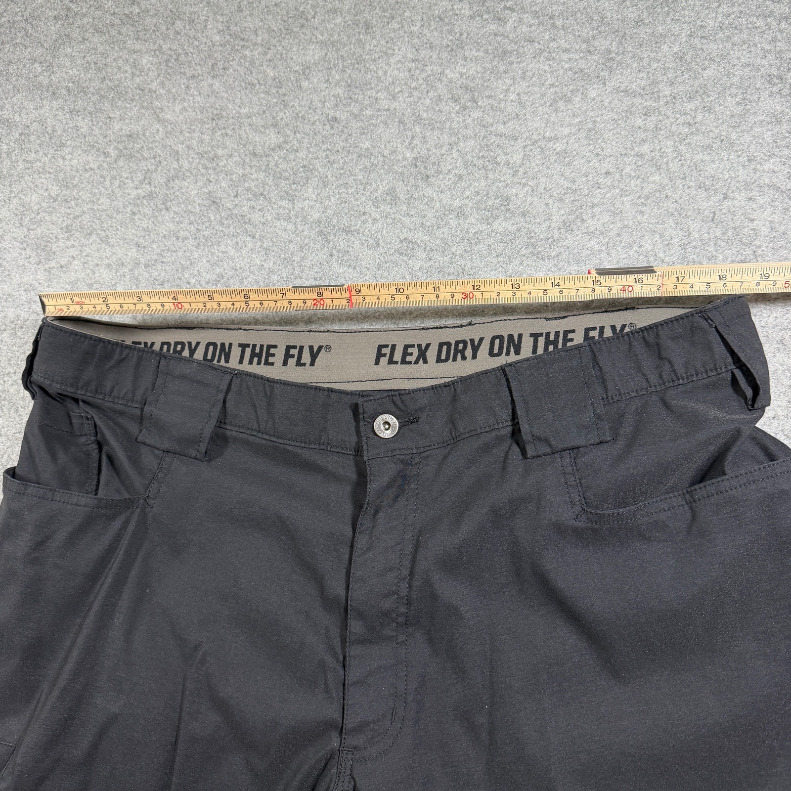 Duluth Trading Co Flex Dry Tactical Pants Mens 40x30 Black Nylon Spandex Cargo thumbnail 7