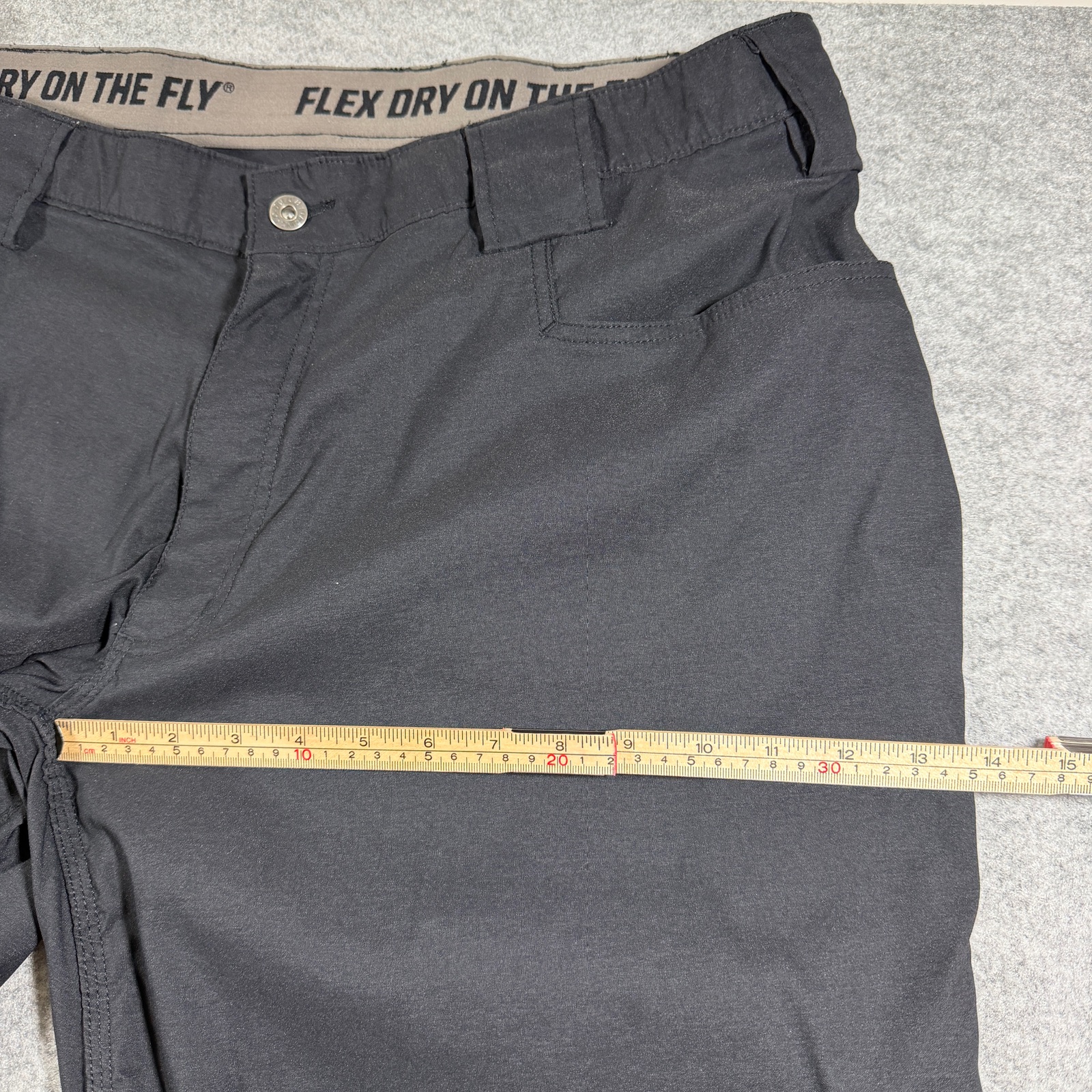 Duluth Trading Co Flex Dry Tactical Pants Mens 40x30 Black Nylon Spandex Cargo thumbnail 9