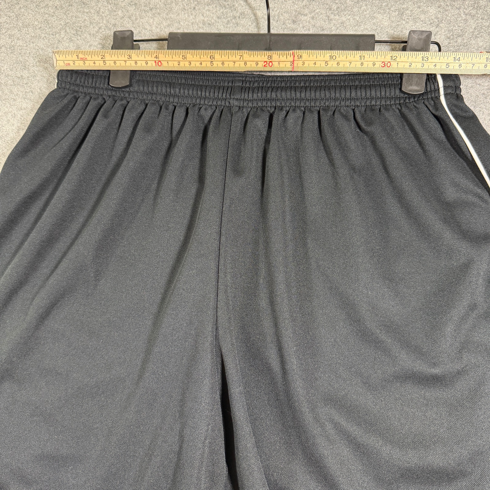 Vintage Adidas Training Shorts Mens M Black Climalite Drawstring Lightweight thumbnail 7