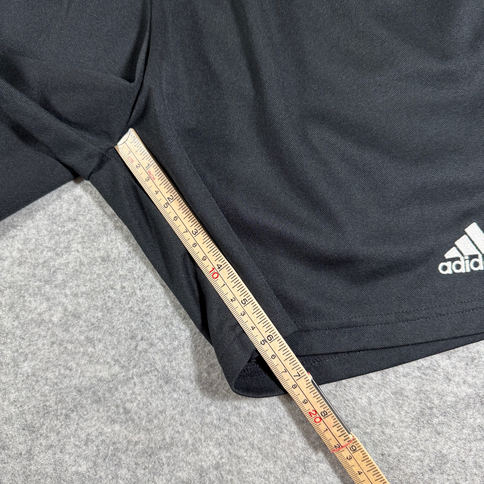 Vintage Adidas Training Shorts Mens M Black Climalite Drawstring Lightweight thumbnail 8