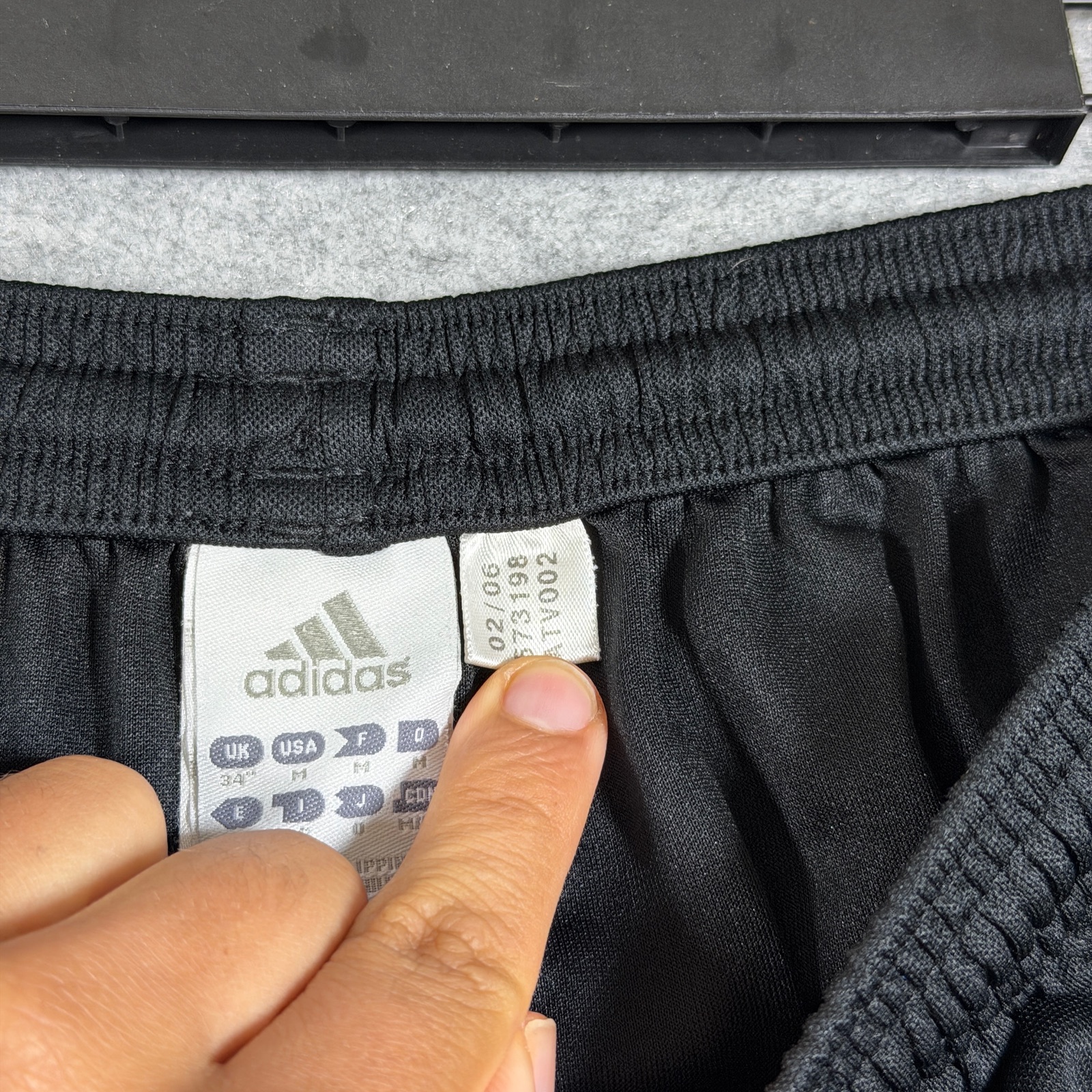 Vintage Adidas Training Shorts Mens M Black Climalite Drawstring Lightweight thumbnail 10