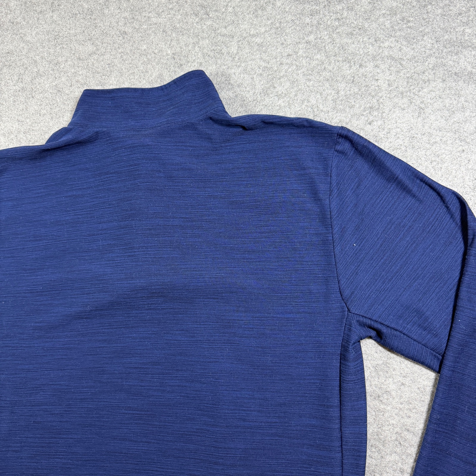 Nike Dri-Fit Quarter Zip Pullover Mens M Navy Blue Athletic Training Lightweight thumbnail 10