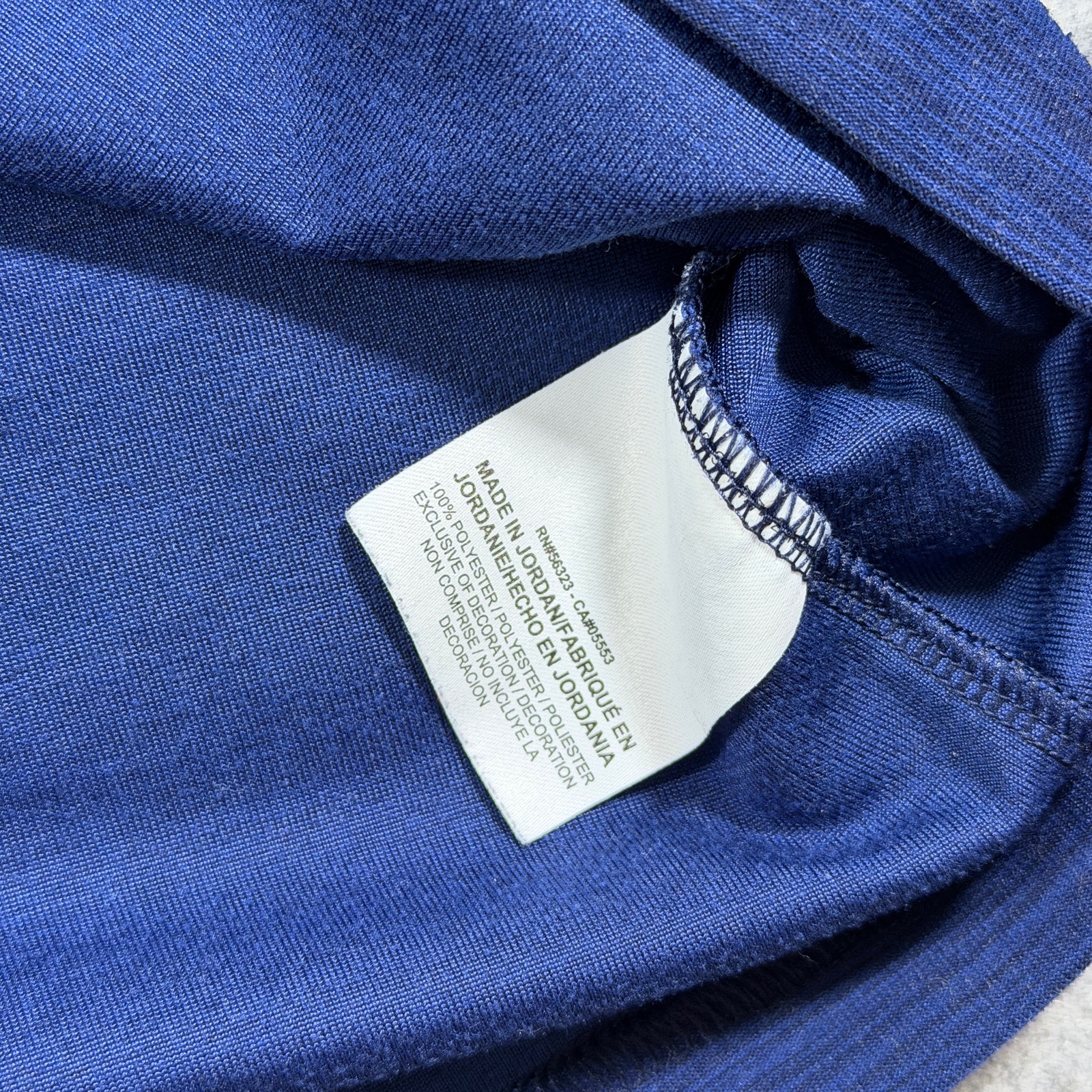 Nike Dri-Fit Quarter Zip Pullover Mens M Navy Blue Athletic Training Lightweight thumbnail 11