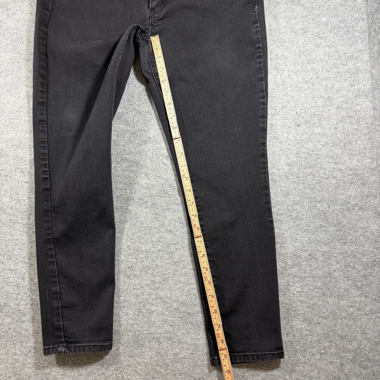 Levi's Signature Jegging Jeans Womens 14S 32x30 Black Low Rise Skinny Stretch thumbnail 8