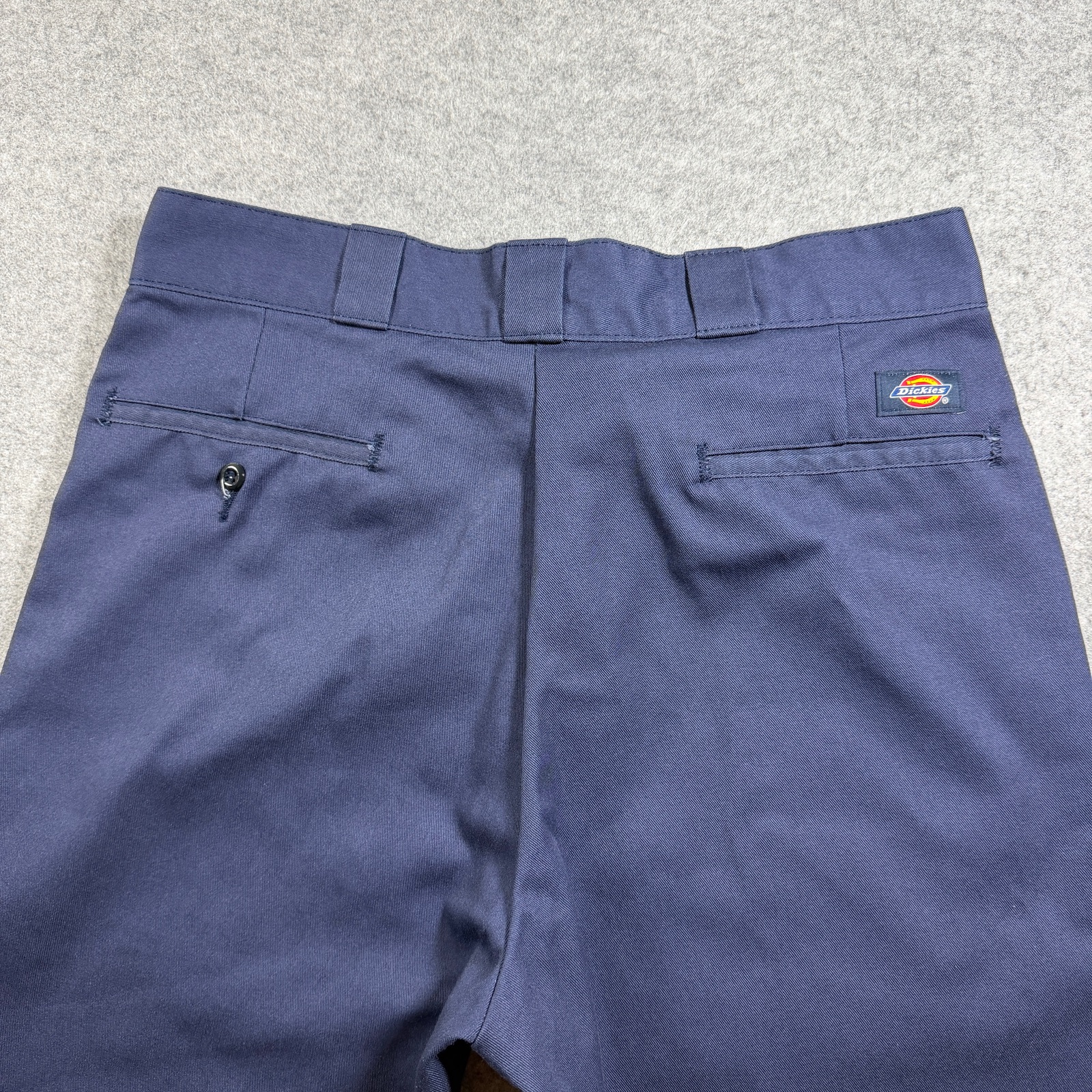 Dickies 874 Original Fit Work Pants Mens 36x29 Navy Straight Leg Workwear thumbnail 3