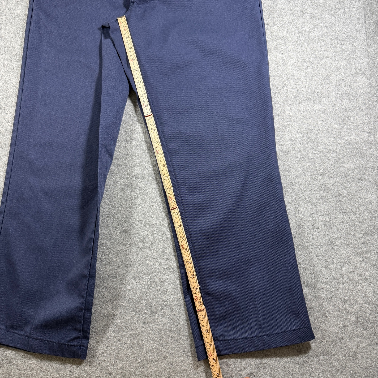 Dickies 874 Original Fit Work Pants Mens 36x29 Navy Straight Leg Workwear thumbnail 7