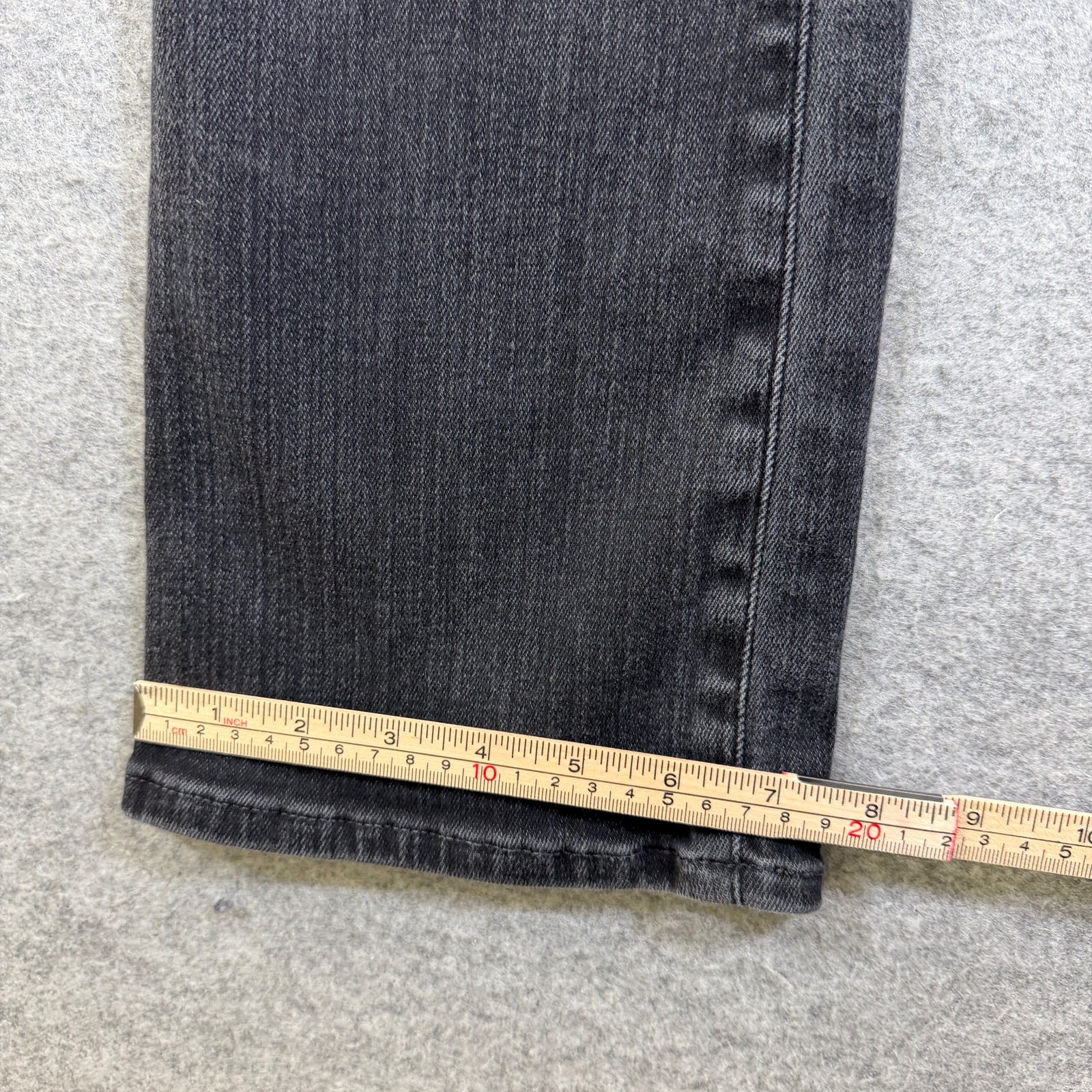 Madewell Kick Out Jeans Womens 26 Black Charcoal Wash Mid Rise Bootcut thumbnail 11
