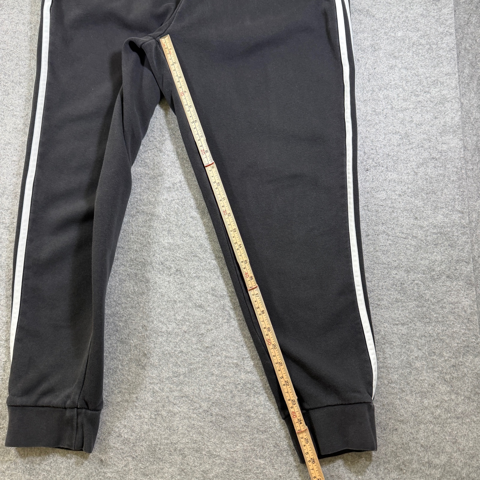 Adidas Tiro Track Pants Mens L Black Joggers Tapered Fit 3 Stripes Athletic thumbnail 7