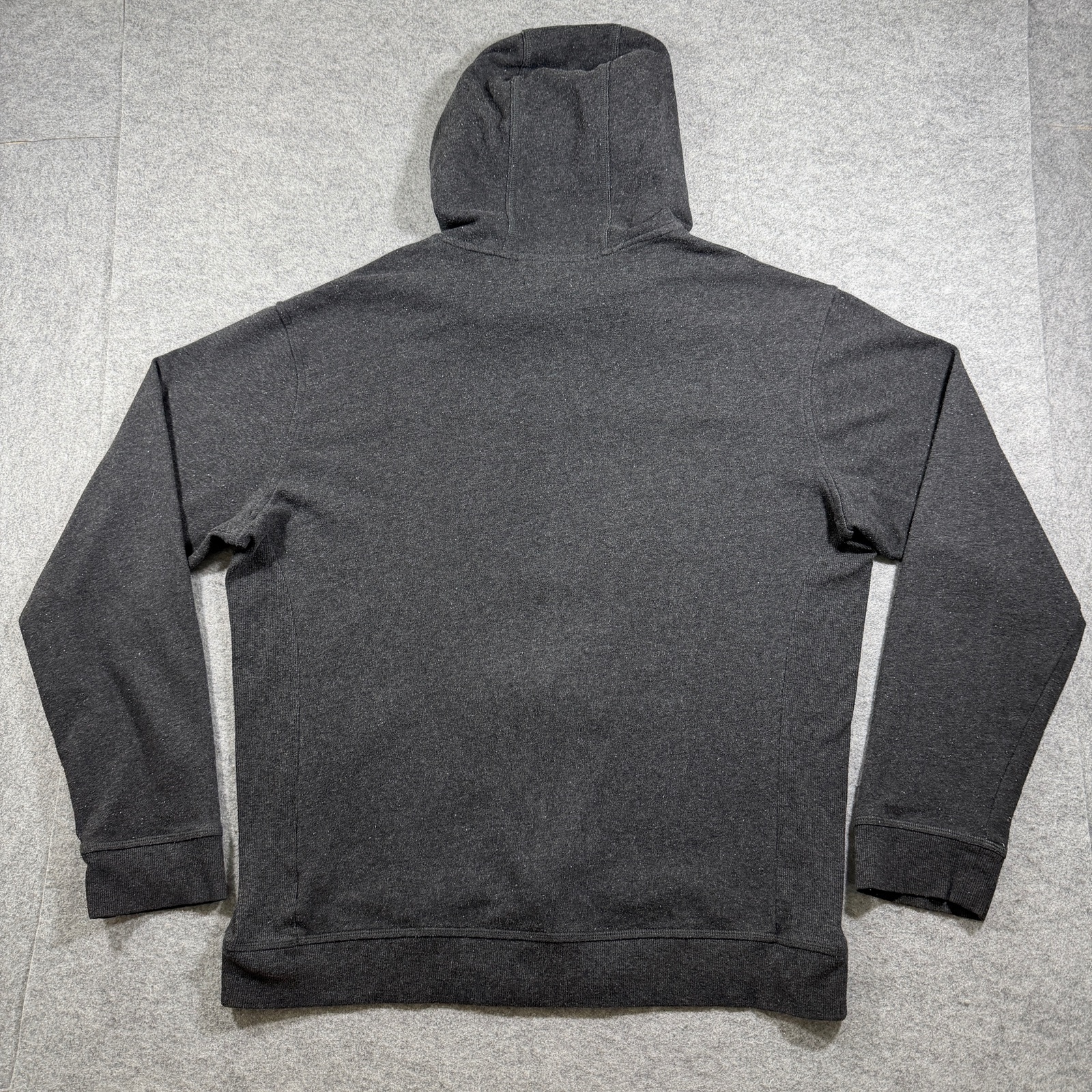 UGG Full Zip Hoodie Mens XL Charcoal Gray Fleece Soft Lounge Drawstring Pockets thumbnail 2