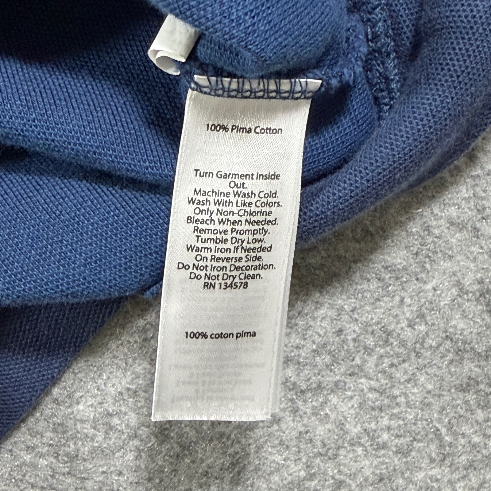 Vineyard Vines Whale Quarter Zip Pullover Boys 6 Navy Pima Cotton Preppy thumbnail 11
