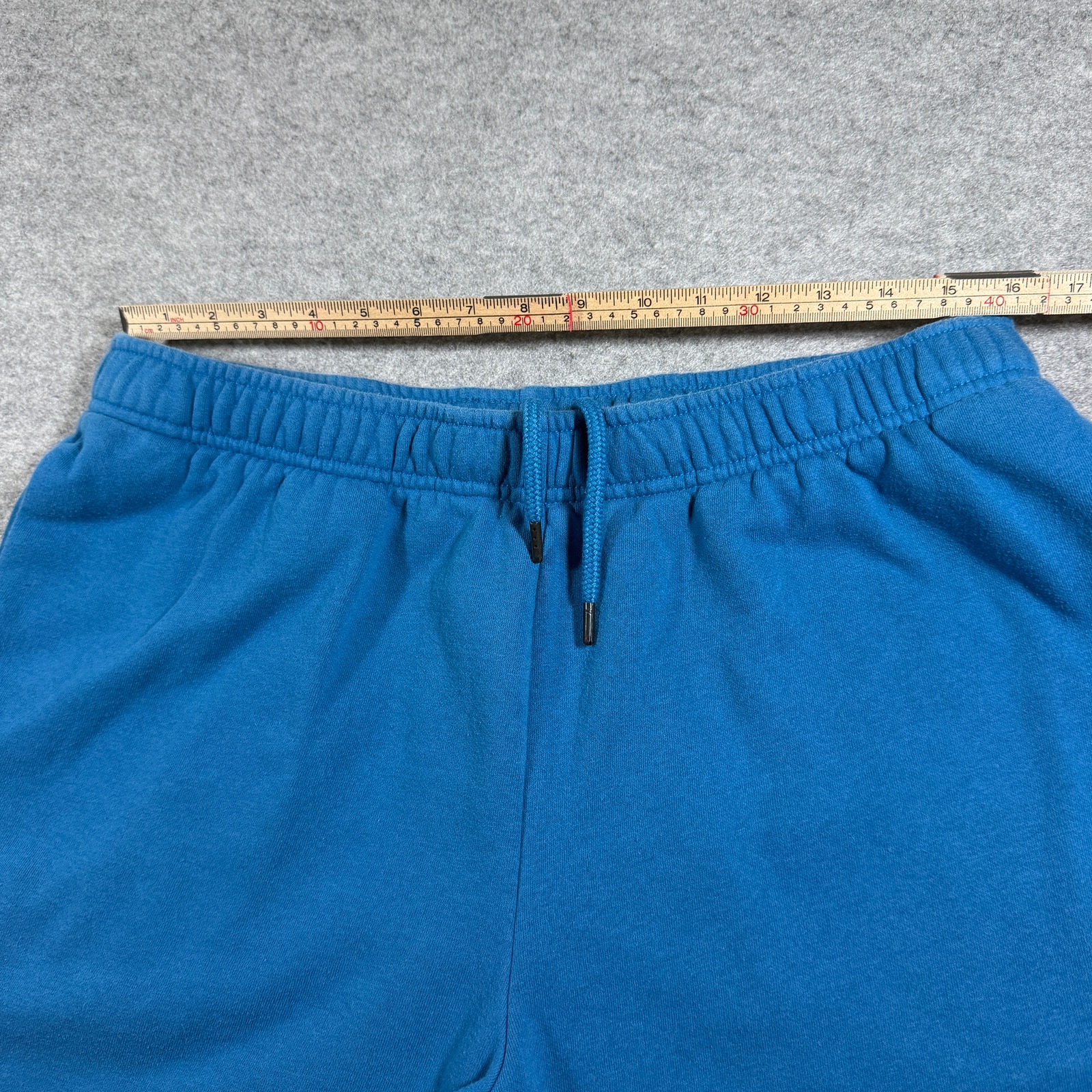 The North Face Half Dome Fleece Shorts Mens L Blue Elastic Waist Logo Outdoor thumbnail 8