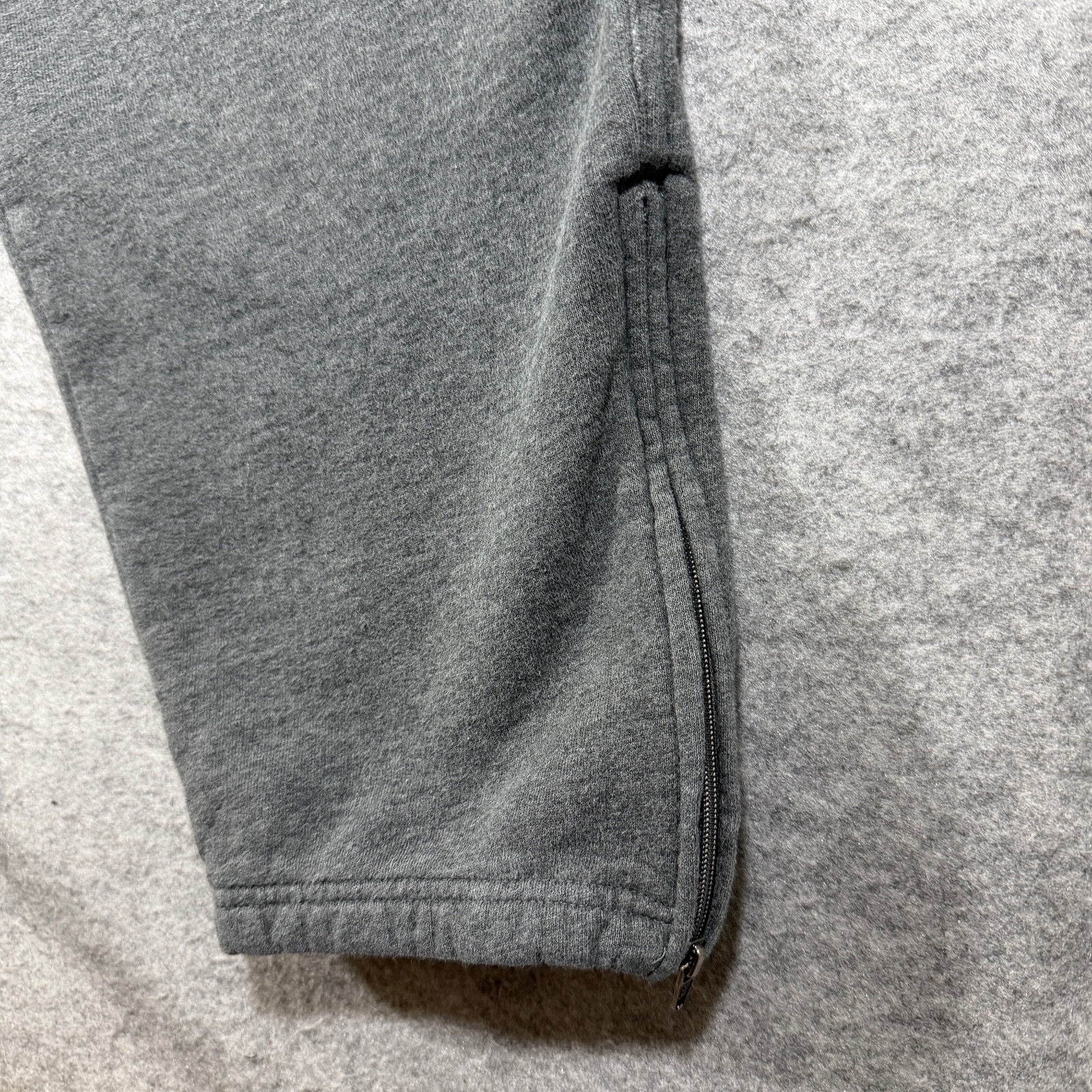 L.L.Bean Heavyweight Sweatpants Mens M Gray Cotton Fleece Drawstring Lounge thumbnail 6