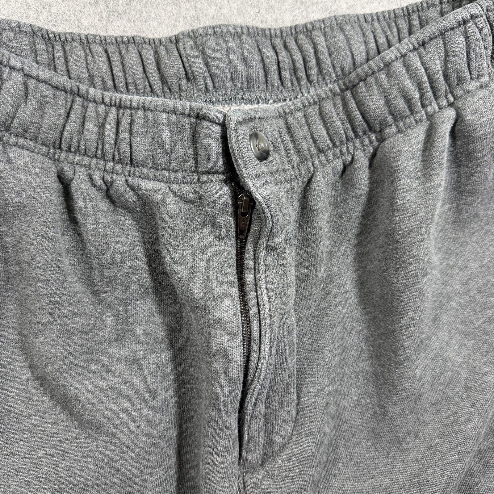 L.L.Bean Heavyweight Sweatpants Mens M Gray Cotton Fleece Drawstring Lounge thumbnail 9
