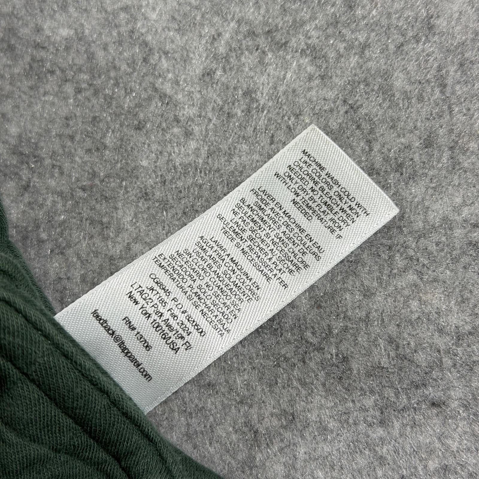 Carhartt Quilted Bib Overalls Boys 9M Olive Green Insulated Cotton Snap Strap thumbnail 10