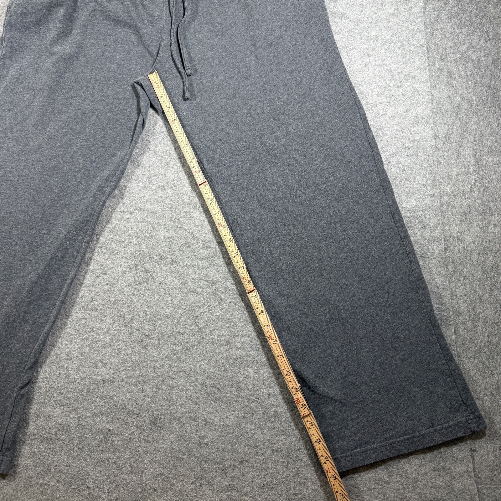 Polo Ralph Lauren Sweatpants Mens L Gray Cotton Pony Logo Lounge Drawstring thumbnail 8