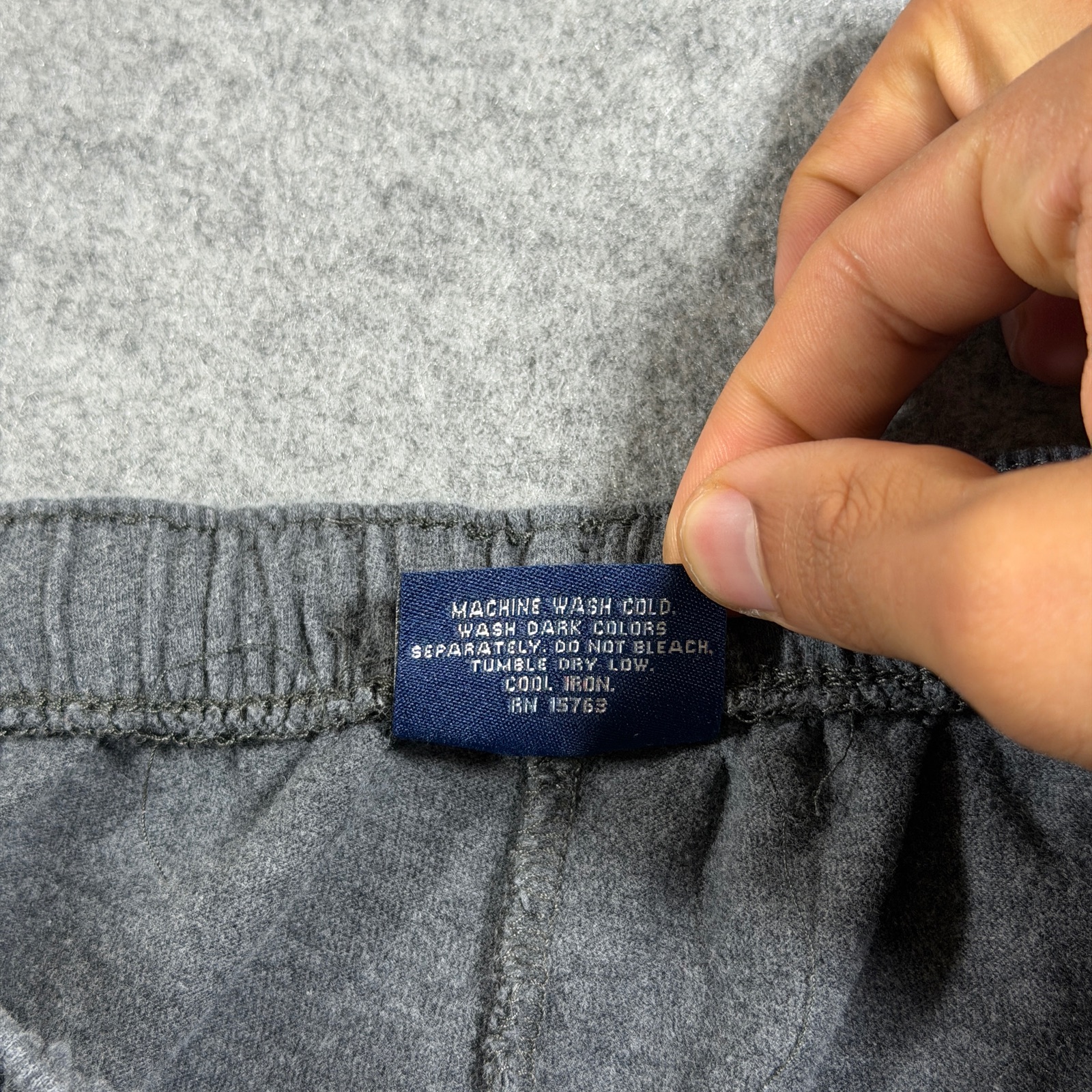 Polo Ralph Lauren Sweatpants Mens L Gray Cotton Pony Logo Lounge Drawstring thumbnail 11