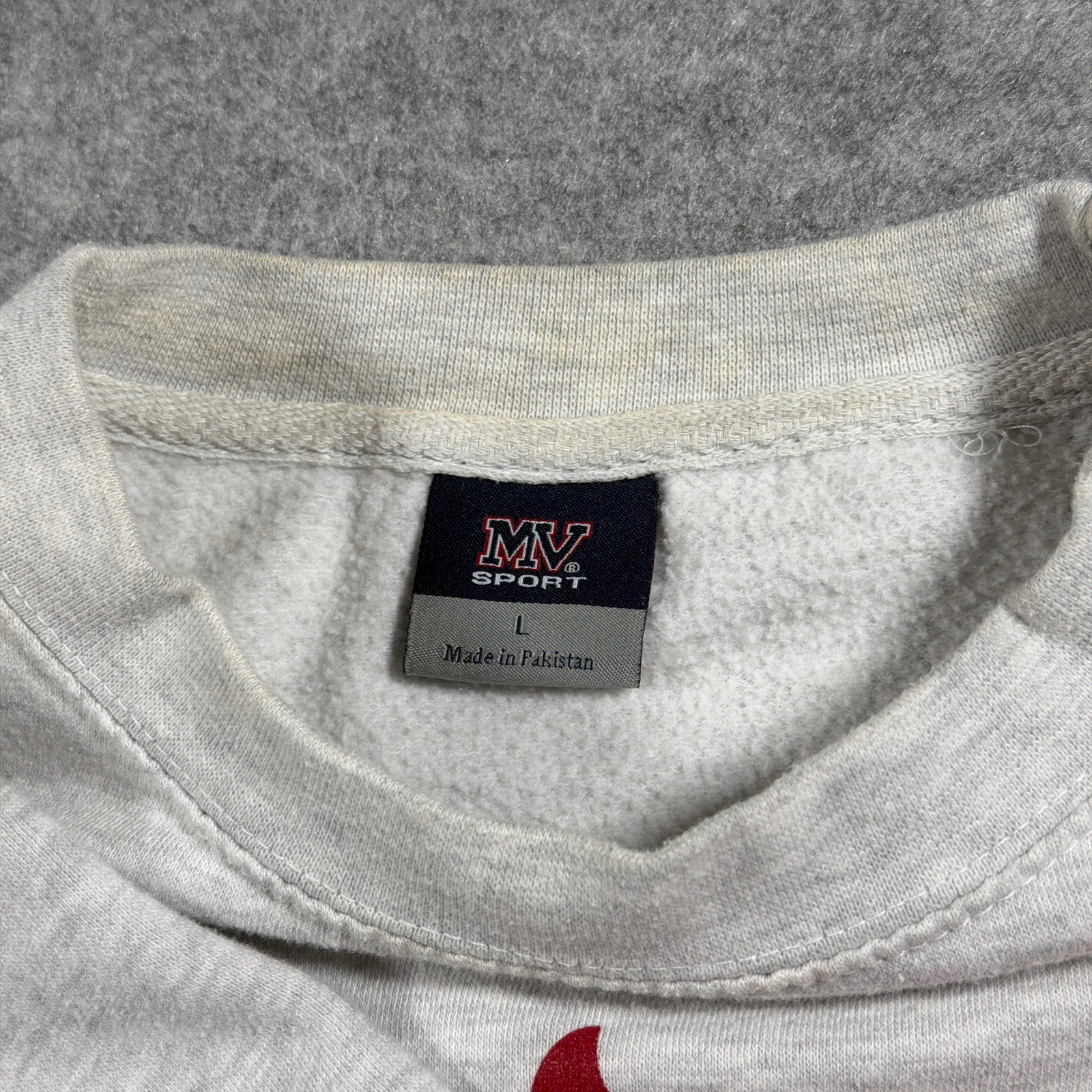 Vintage Alabama Crimson Tide Sweatshirt Mens L Gray Crewneck Cotton NCAA SEC thumbnail 3