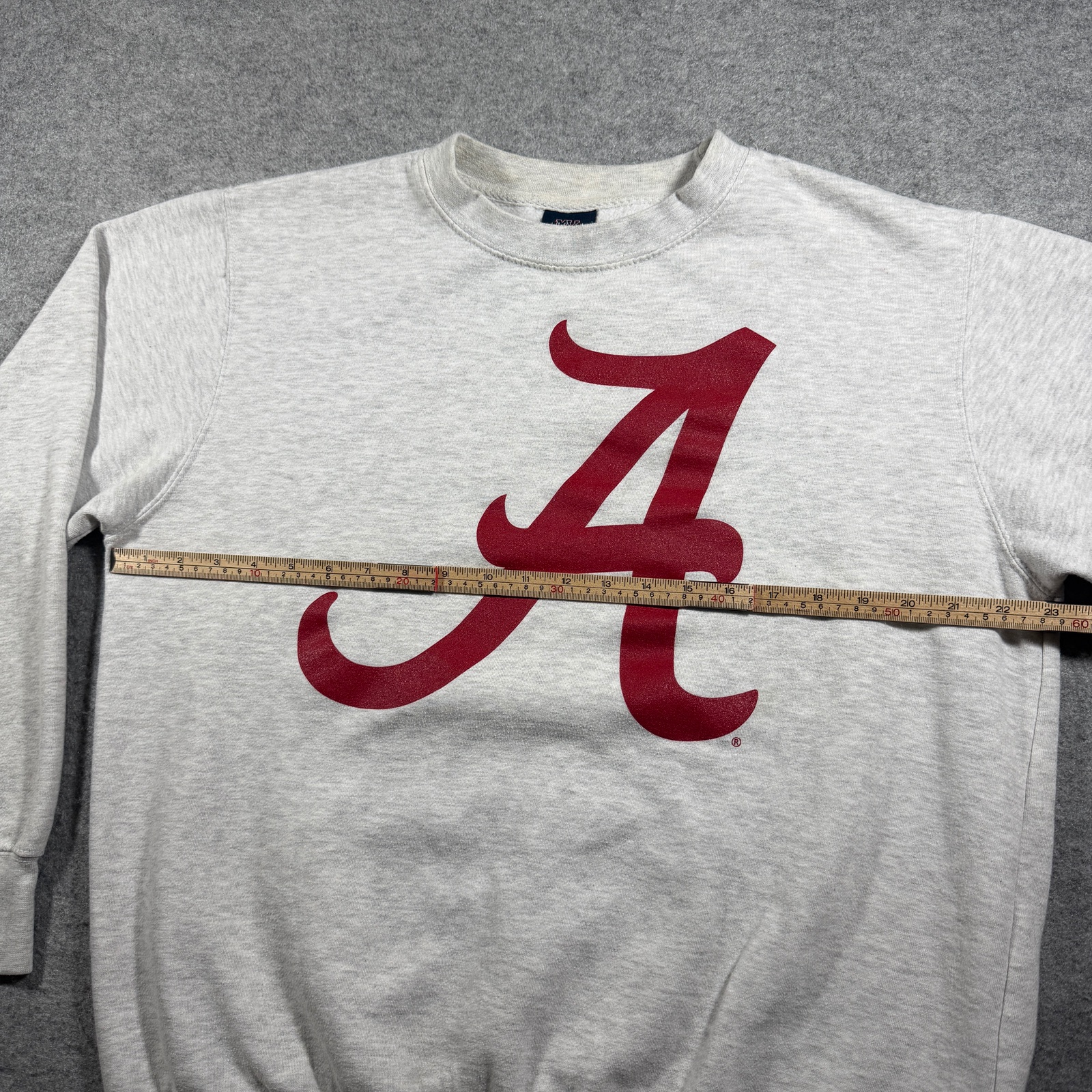 Vintage Alabama Crimson Tide Sweatshirt Mens L Gray Crewneck Cotton NCAA SEC thumbnail 7