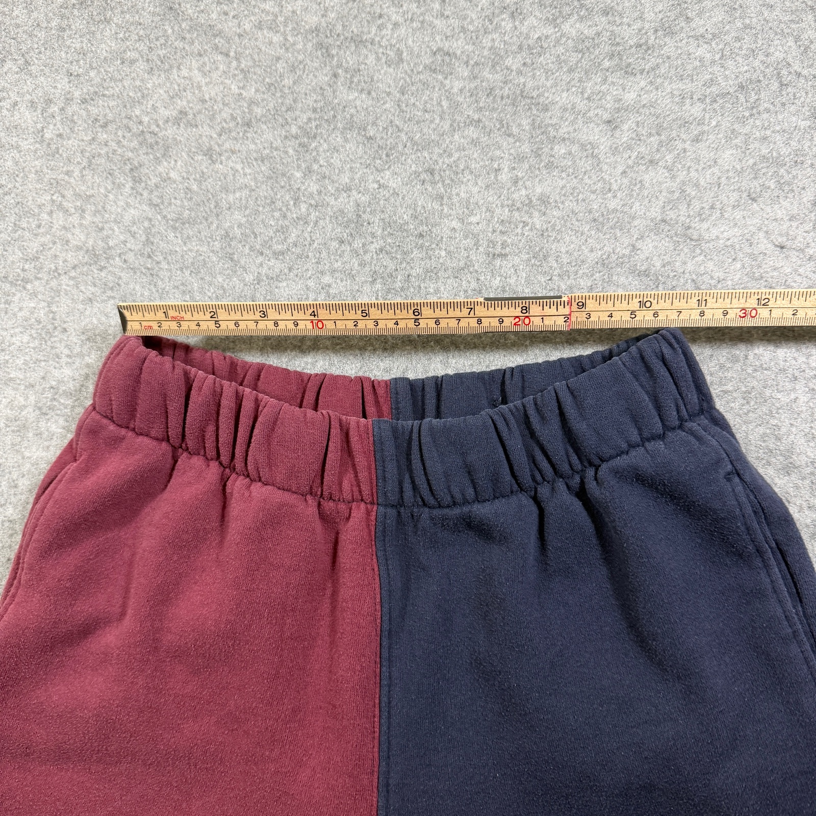 Hollister Joggers Womens XS Maroon Navy Color Block Santa Clara Sweatpants thumbnail 6