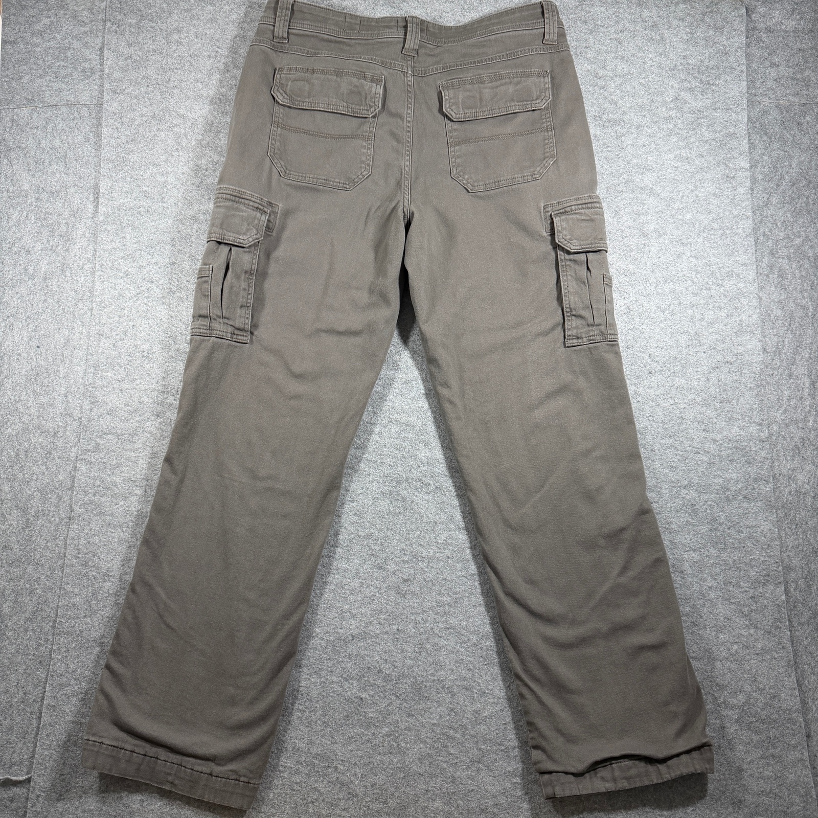 RedHead Cargo Pants Mens 34x32 Gray Flannel Lined Fleece Outdoor Hunting Hiking thumbnail 2