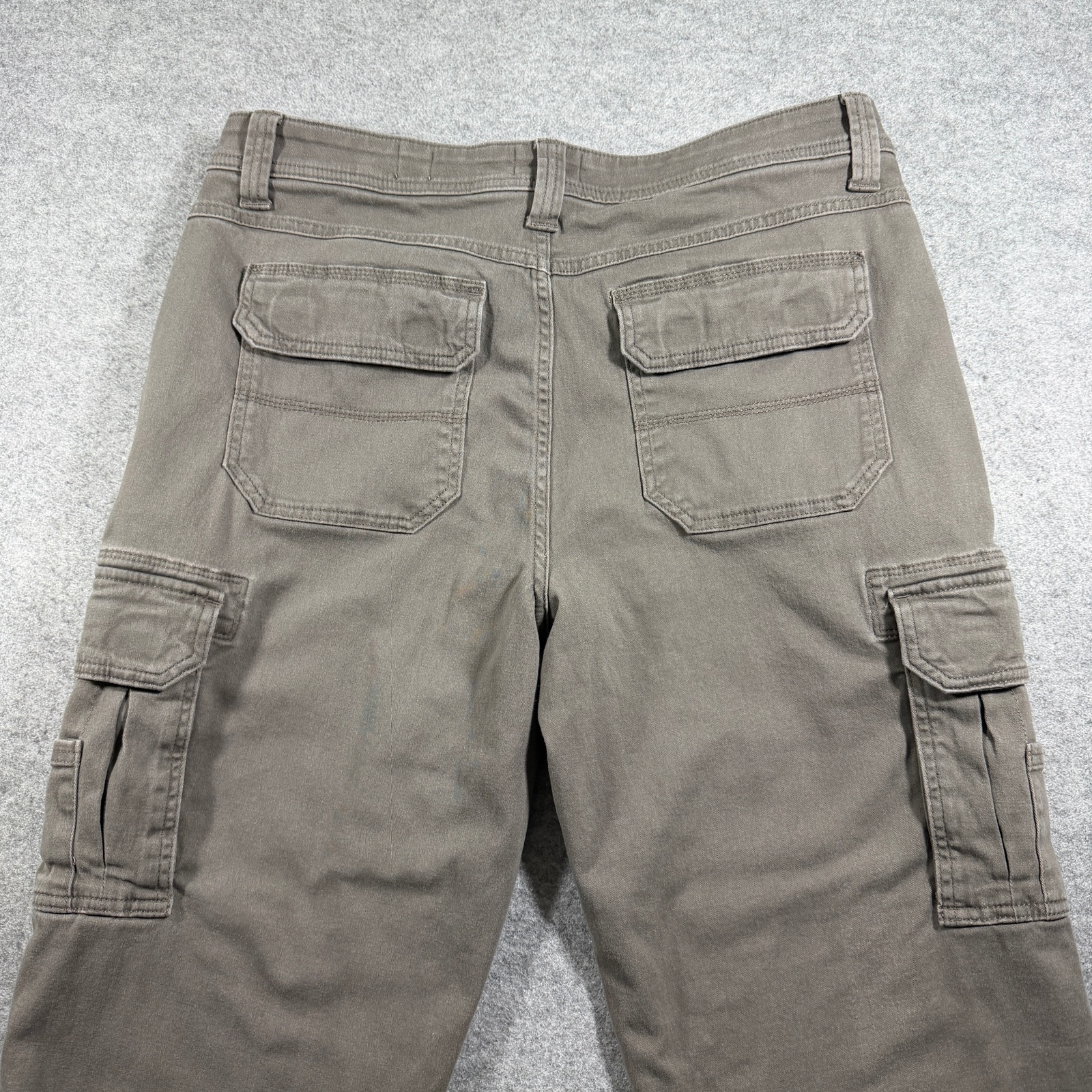 RedHead Cargo Pants Mens 34x32 Gray Flannel Lined Fleece Outdoor Hunting Hiking thumbnail 3