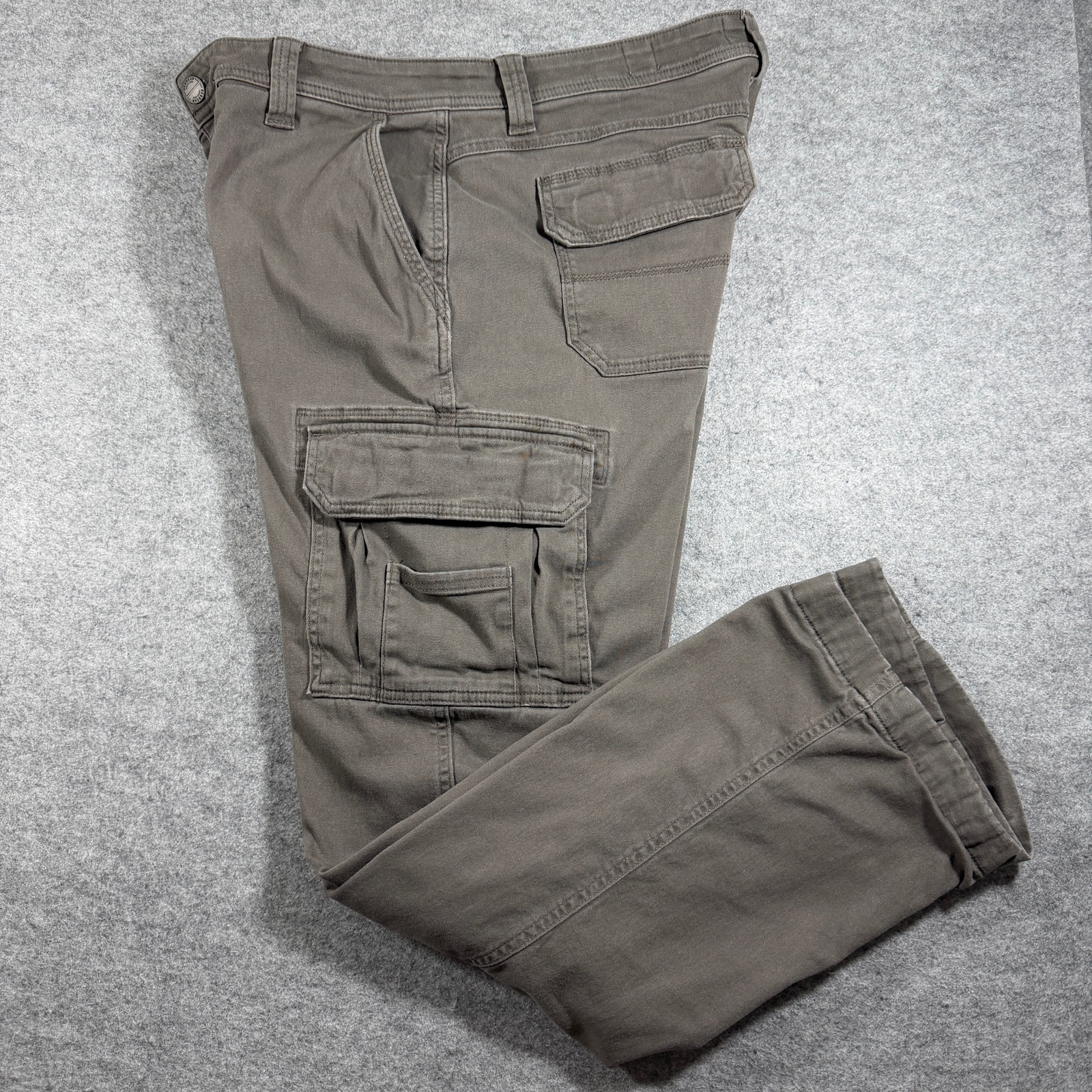 RedHead Cargo Pants Mens 34x32 Gray Flannel Lined Fleece Outdoor Hunting Hiking thumbnail 4