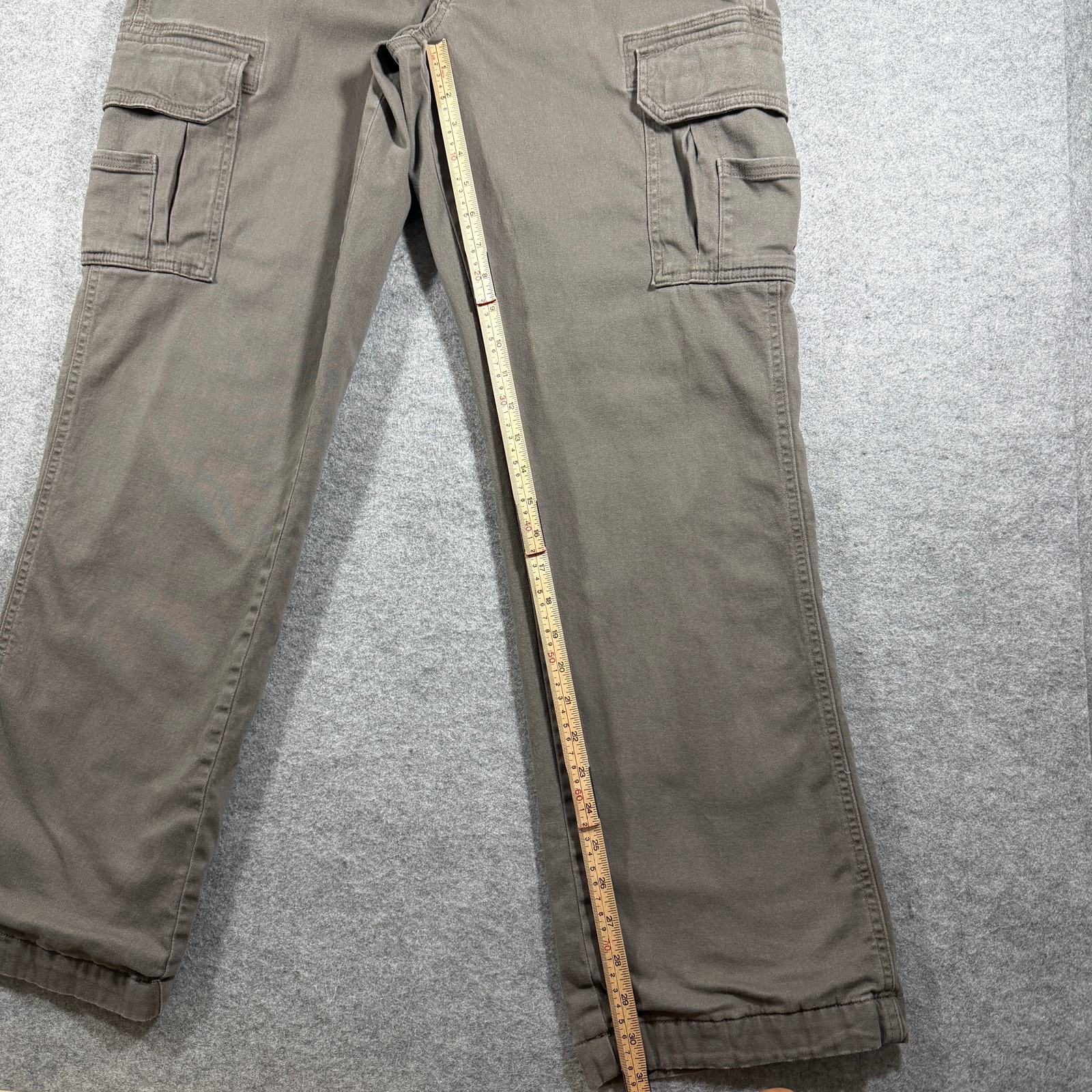 RedHead Cargo Pants Mens 34x32 Gray Flannel Lined Fleece Outdoor Hunting Hiking thumbnail 8