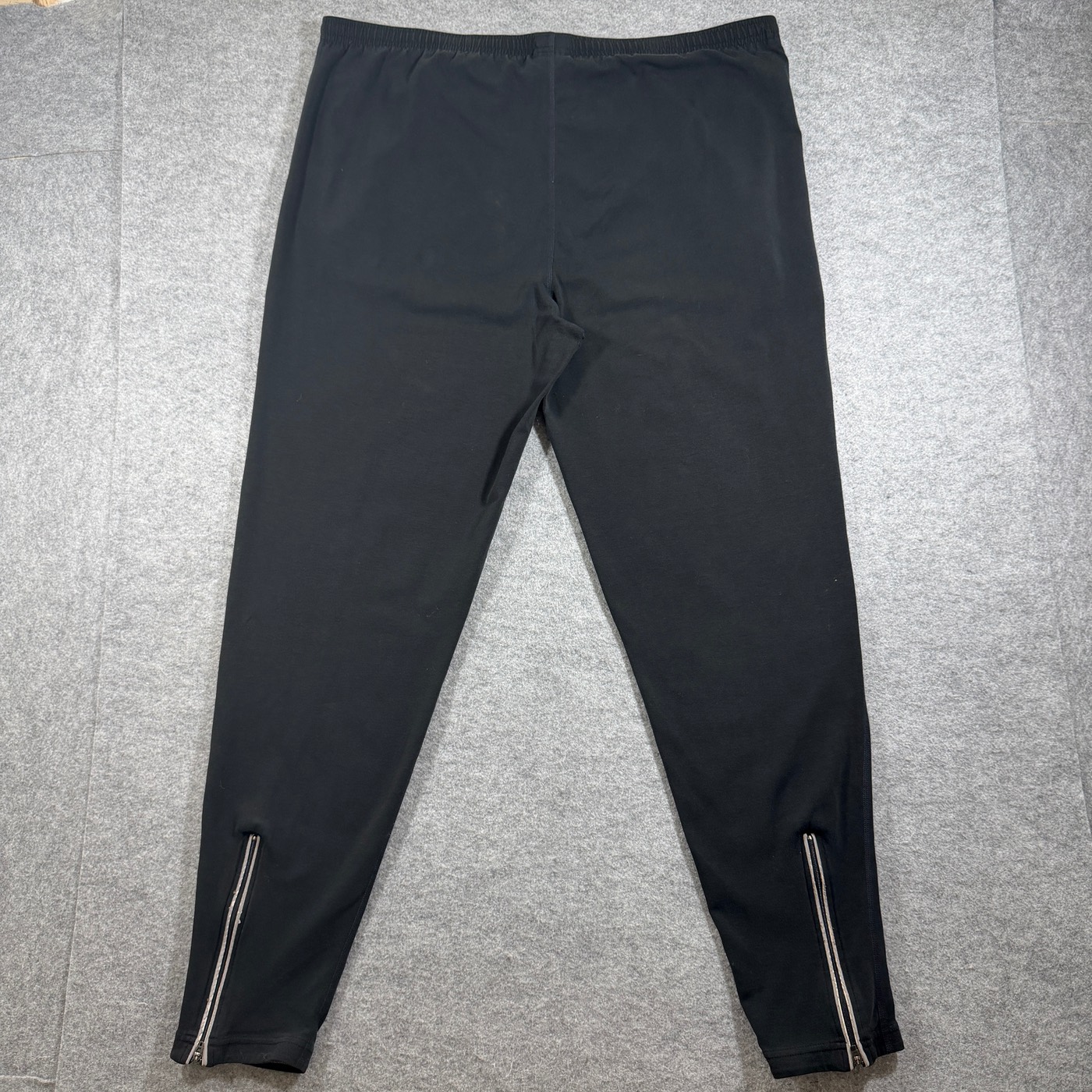 Nike Sweatpants Mens L Black Tapered Zip Pockets Drawstring Athletic Zip Ankles thumbnail 2