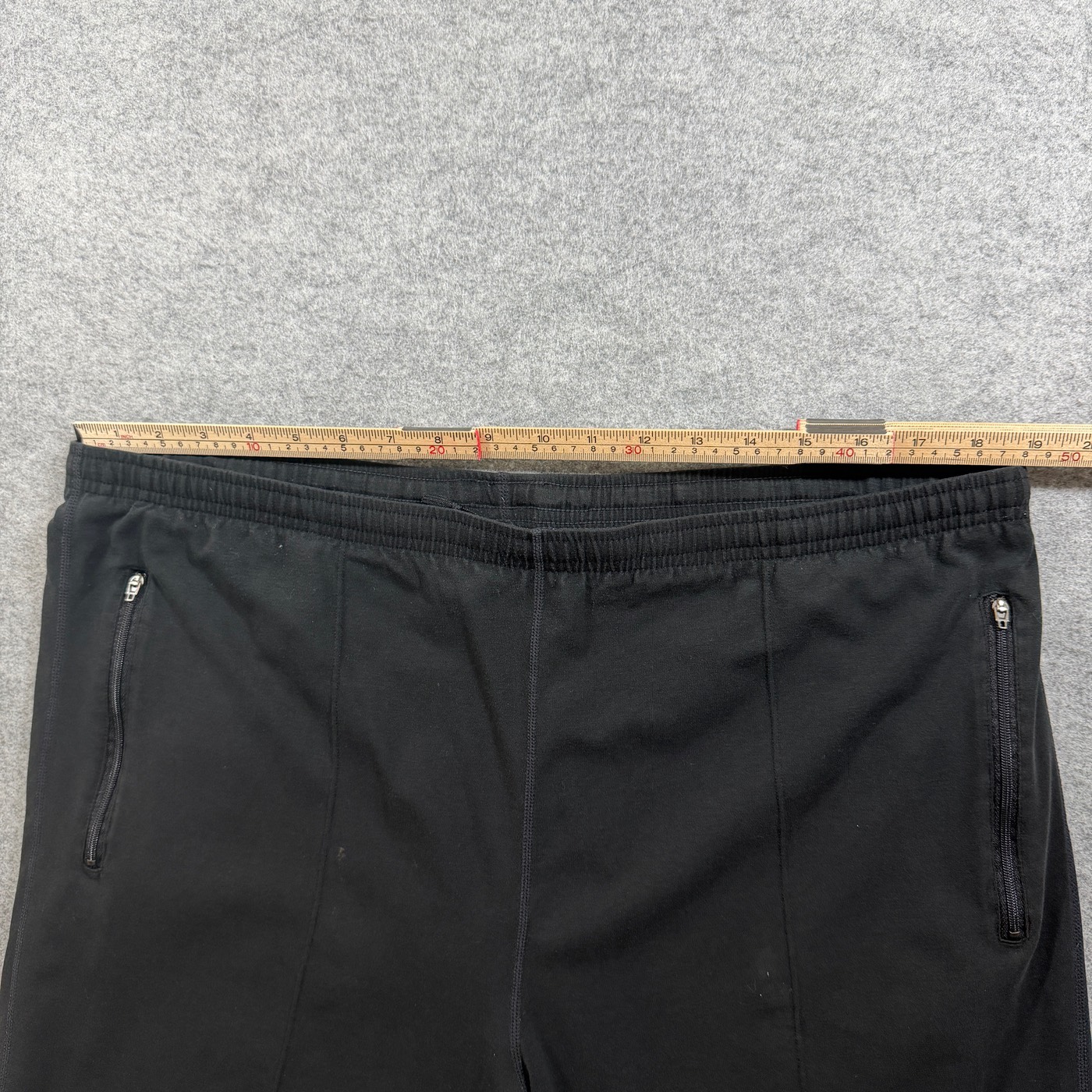 Nike Sweatpants Mens L Black Tapered Zip Pockets Drawstring Athletic Zip Ankles thumbnail 7