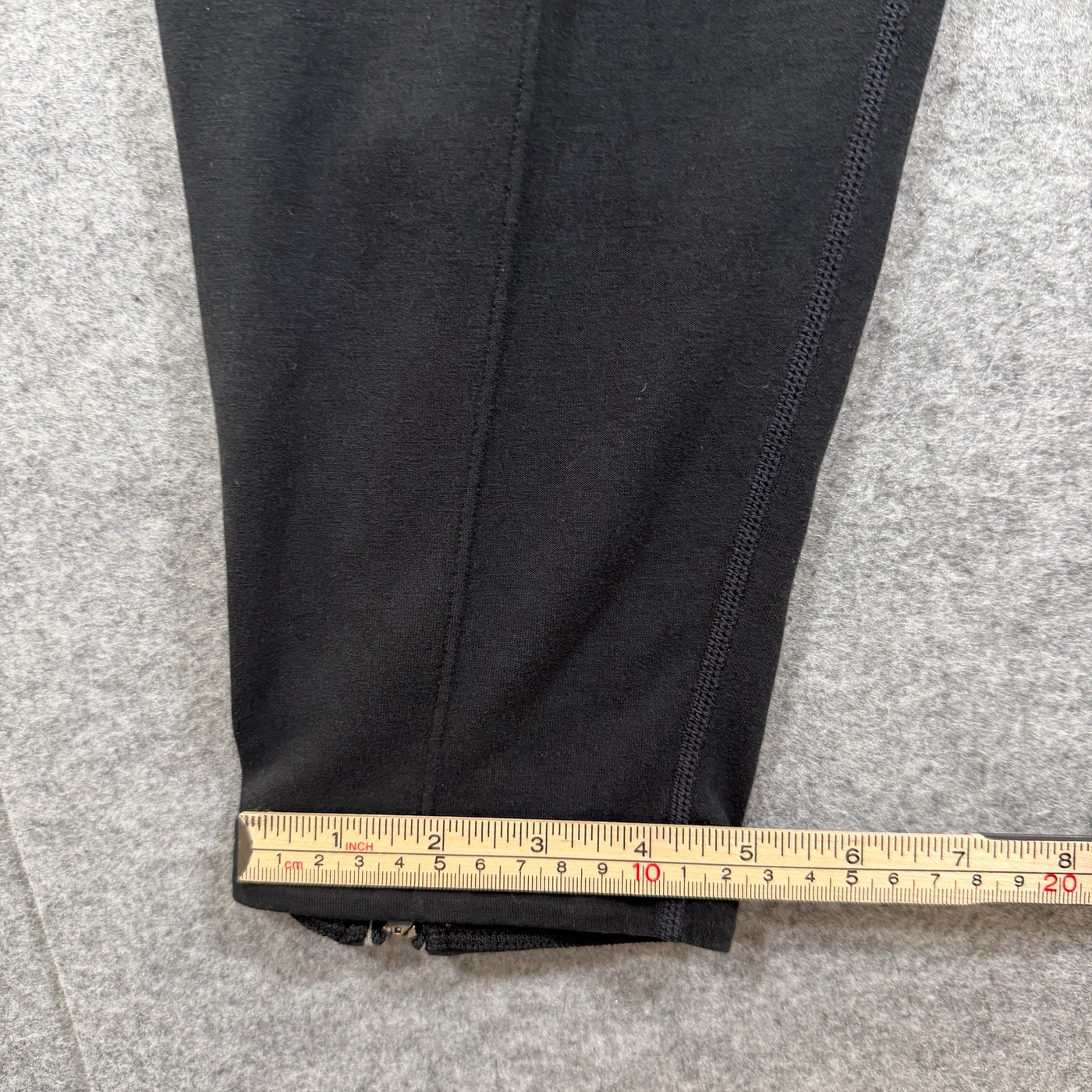 Nike Sweatpants Mens L Black Tapered Zip Pockets Drawstring Athletic Zip Ankles thumbnail 11