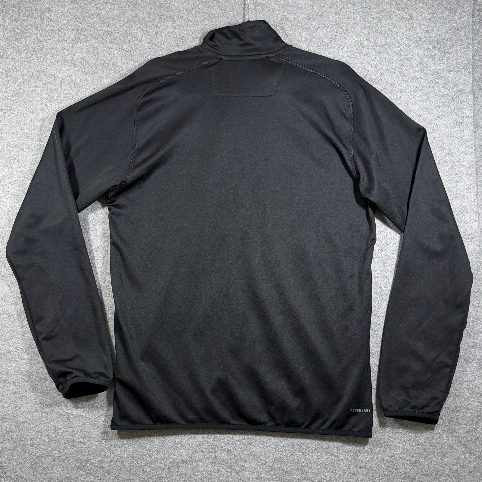 Adidas Syracuse Orange 1/4 Zip Pullover Mens M Black AEROREADY NCAA Athletic thumbnail 2